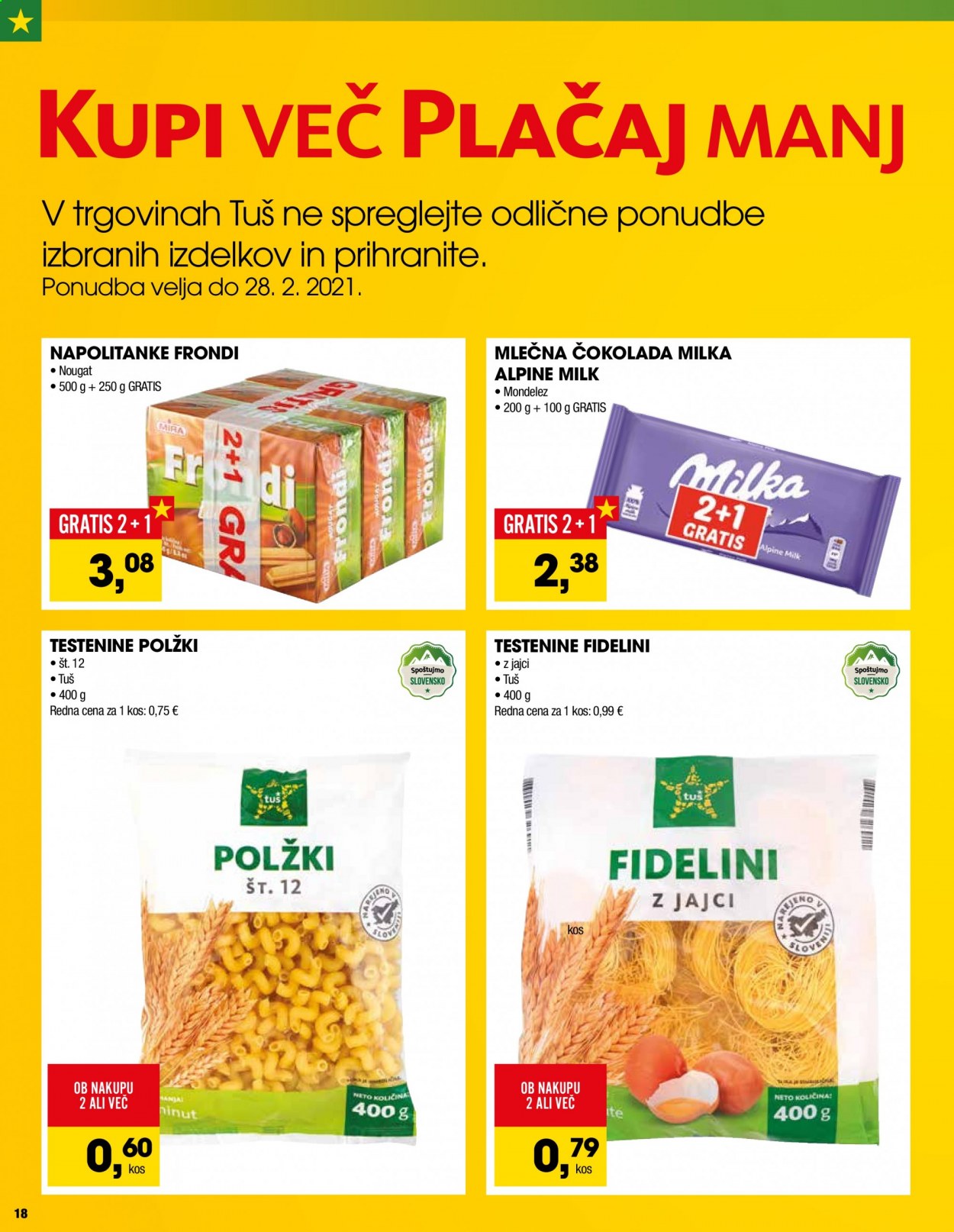 Tuš katalog - 13.1.2021 - 19.1.2021. Stran 18