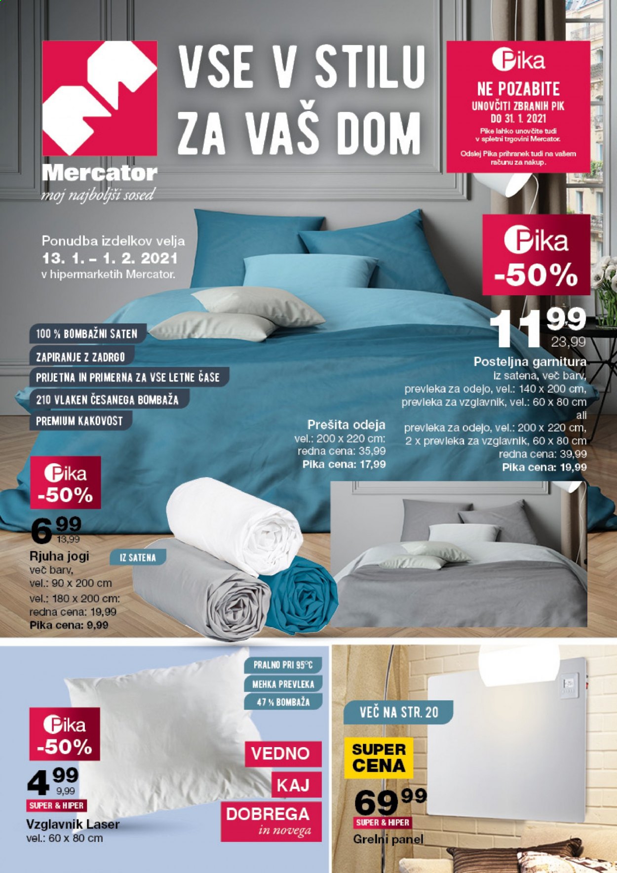 Mercator katalog - 13.1.2021 - 1.2.2021. Stran 1