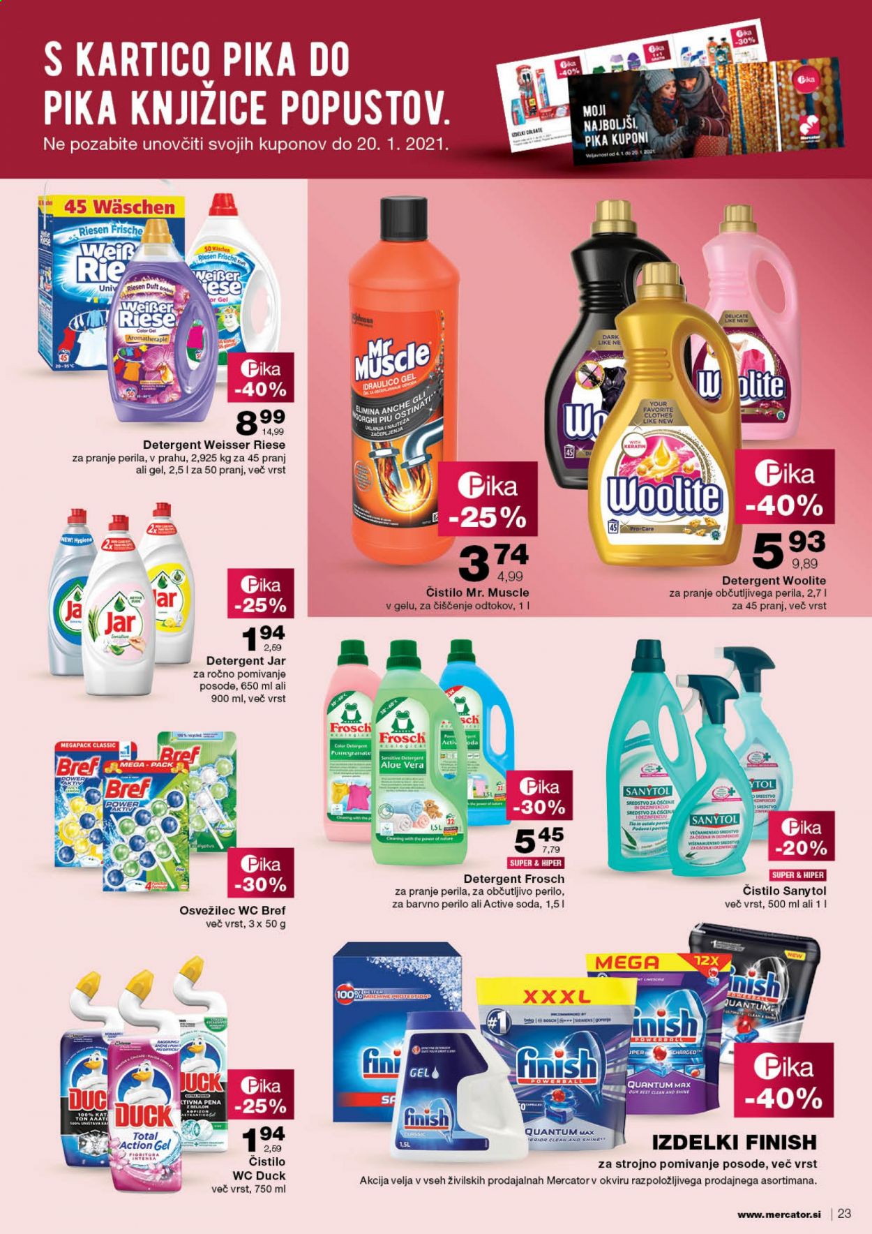 Mercator katalog - 14.1.2021 - 20.1.2021. Stran 23