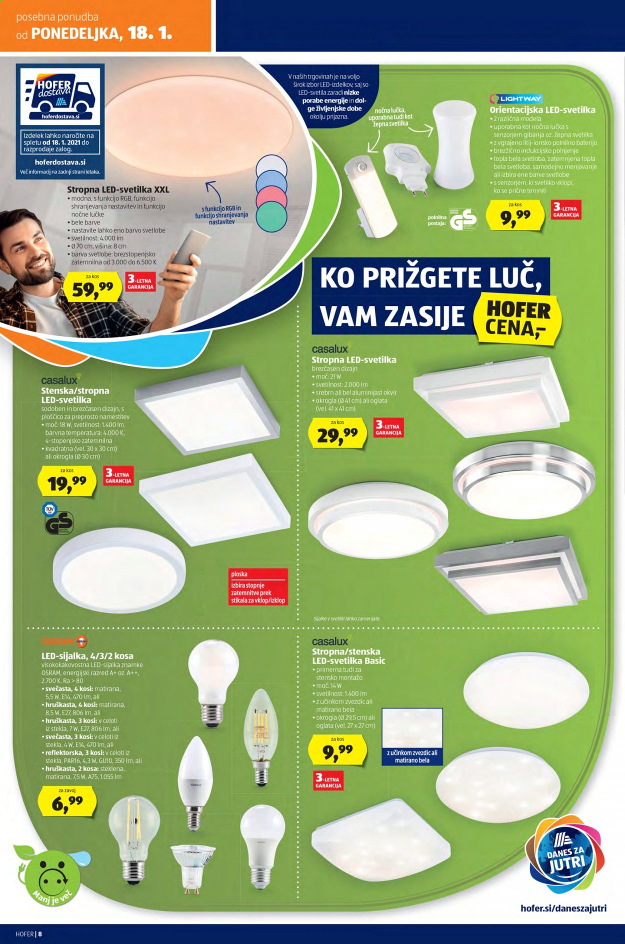 Hofer katalog - 15.1.2021 - 23.1.2021. Stran 8