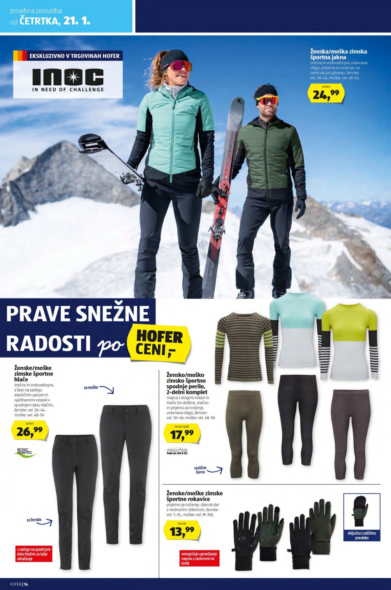 Hofer katalog - 15.1.2021 - 23.1.2021. Stran 14