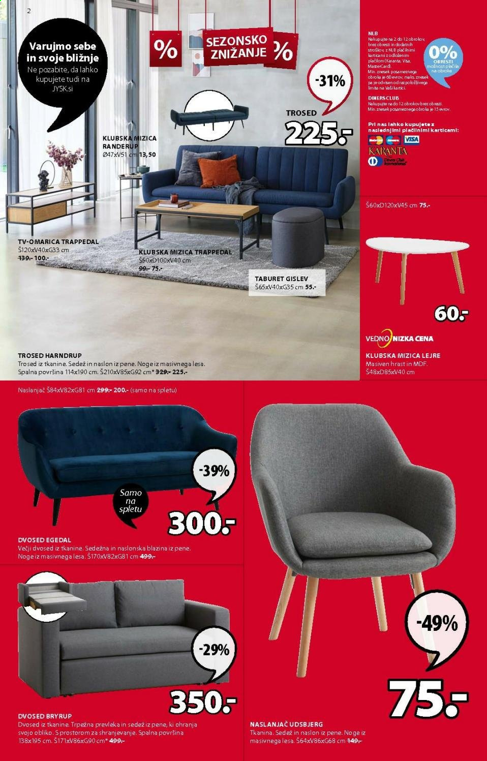 JYSK katalog - 14.1.2021 - 27.1.2021. Stran 2