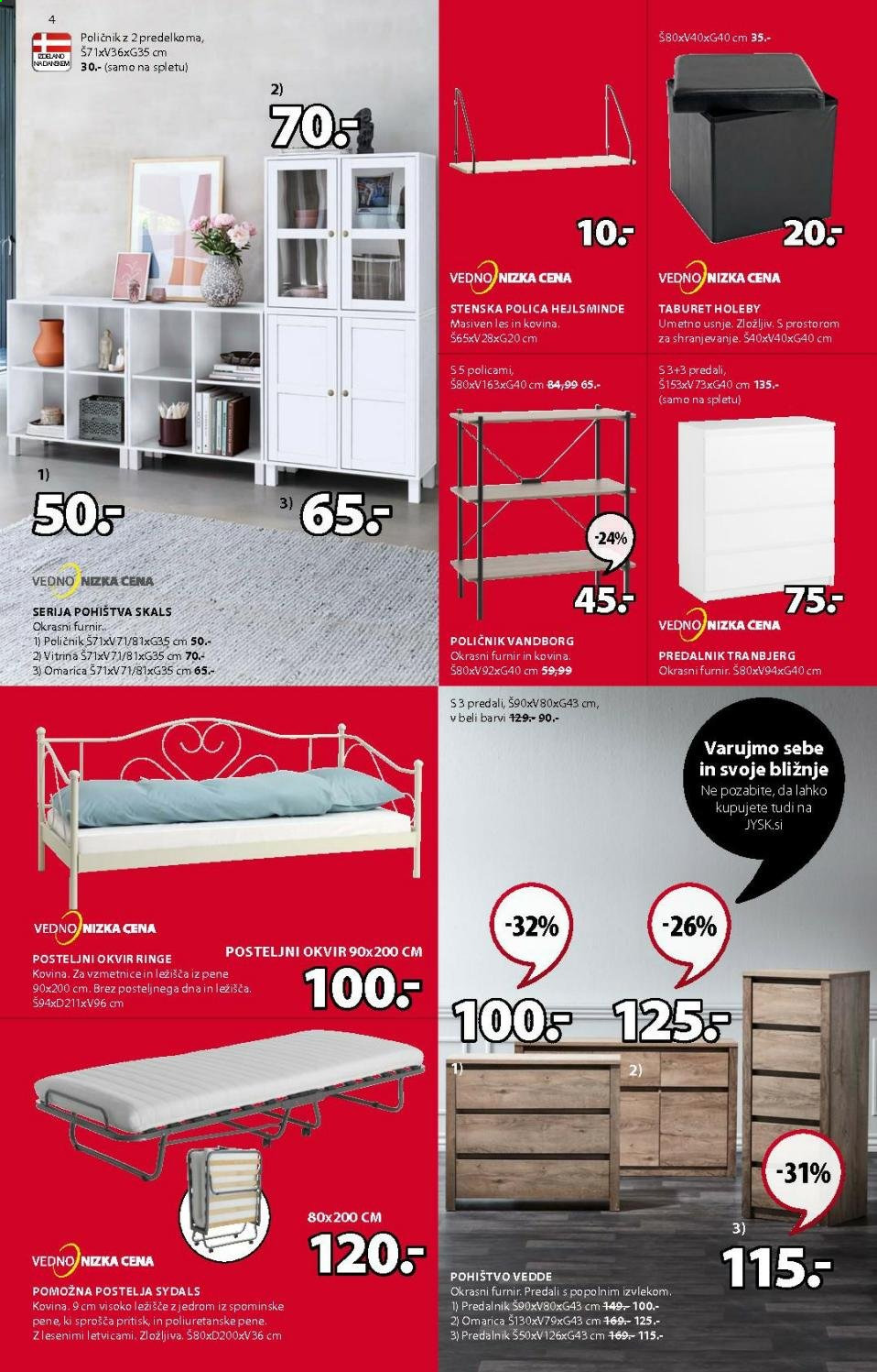 JYSK katalog - 14.1.2021 - 27.1.2021. Stran 4
