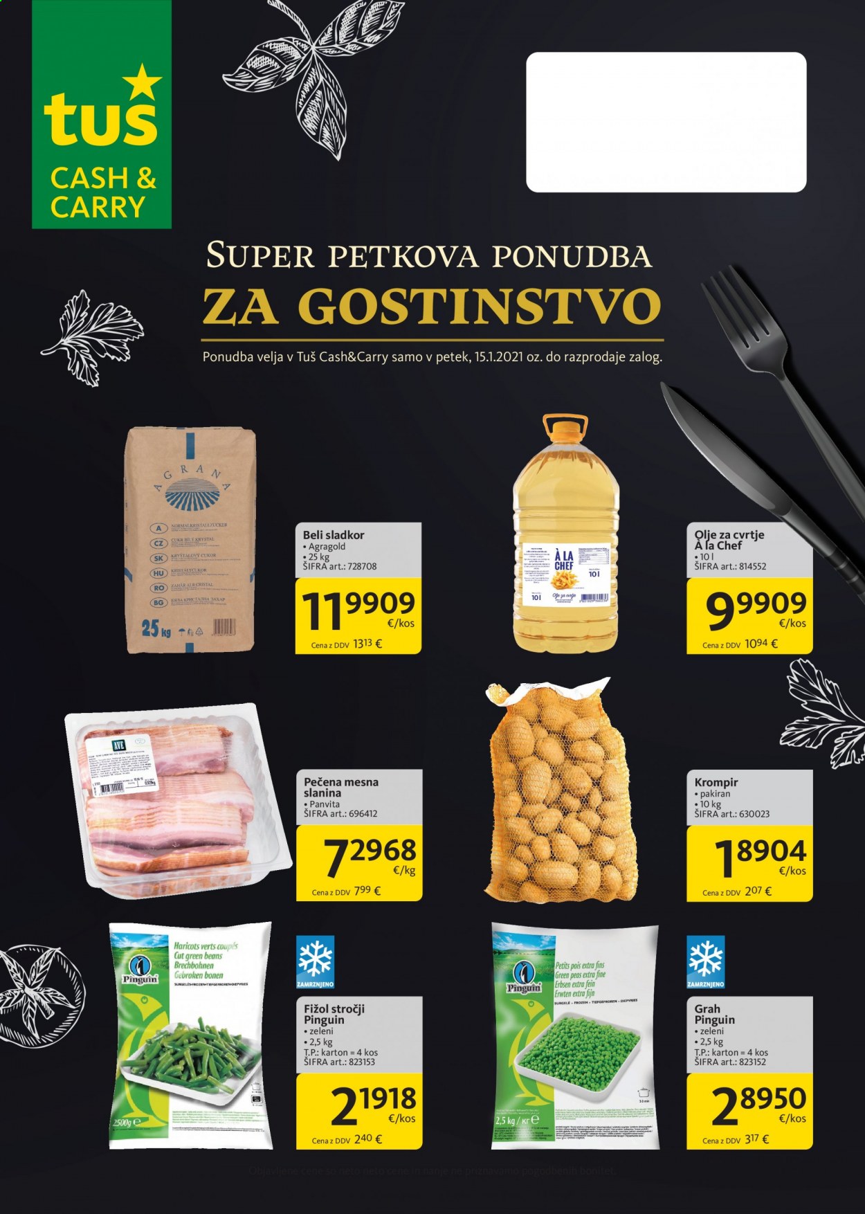 Tuš Cash & Carry katalog - 15.1.2021 - 15.1.2021. Stran 1