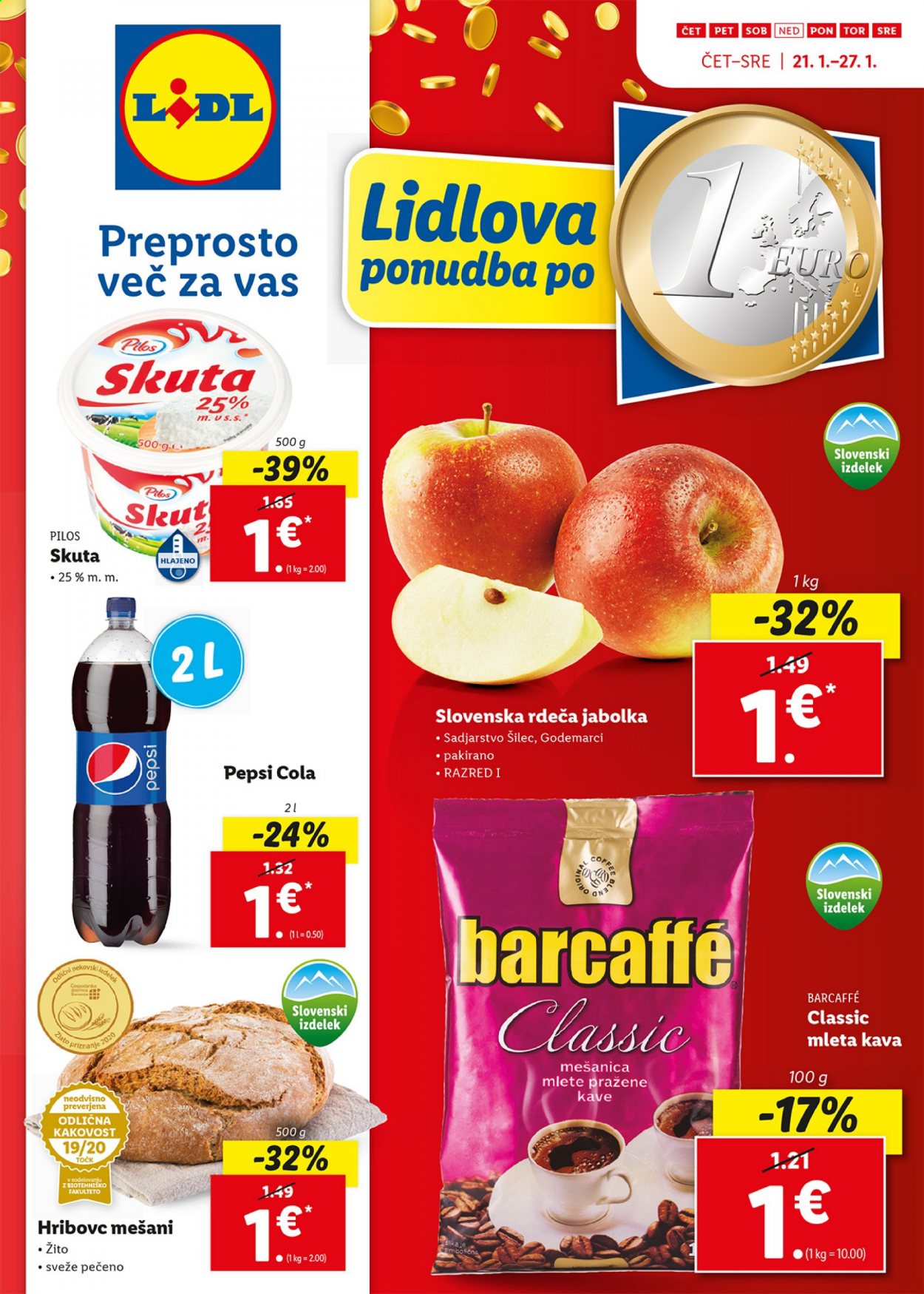 Lidl katalog - 21.1.2021 - 31.1.2021. Stran 1