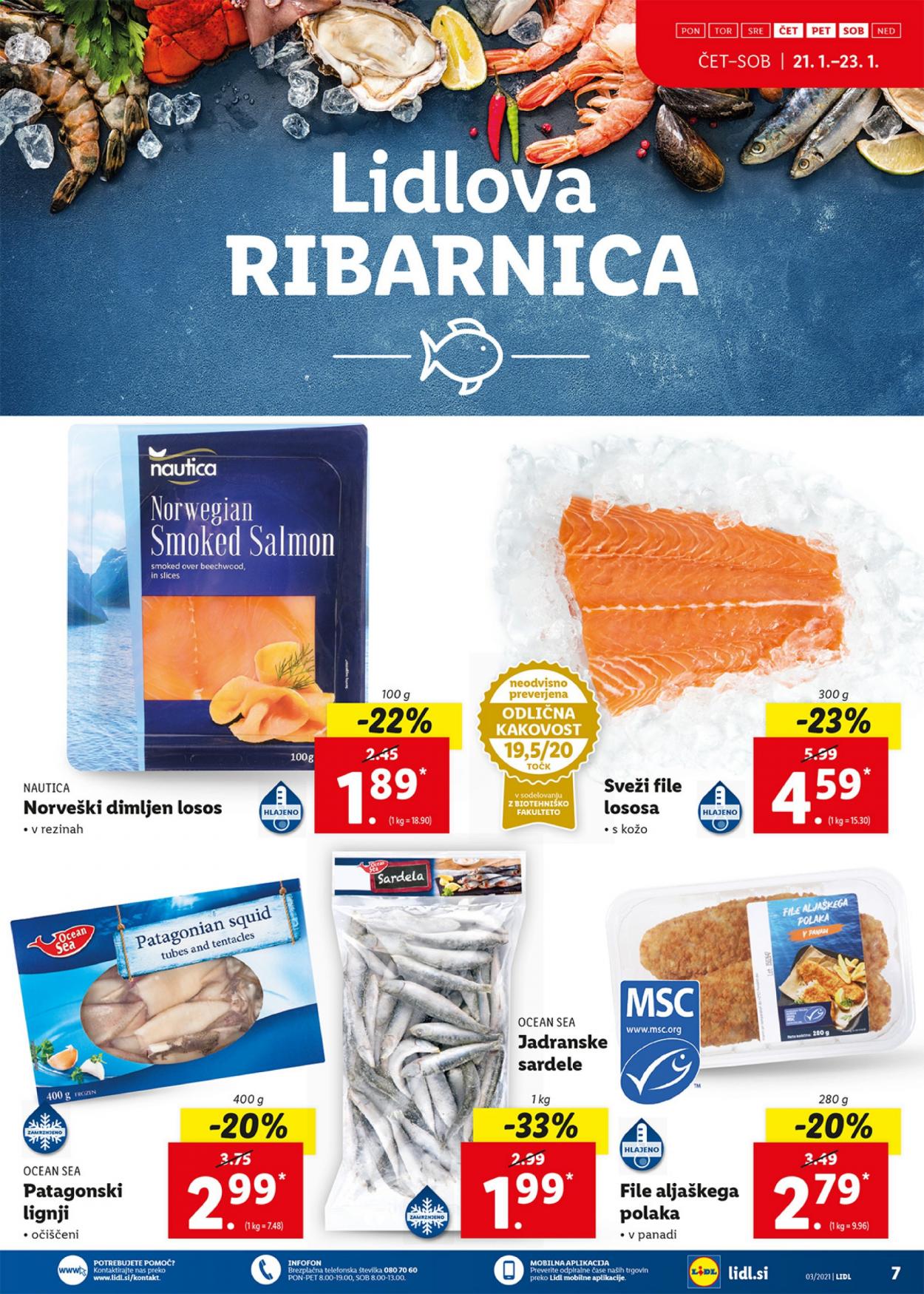 Lidl katalog - 21.1.2021 - 31.1.2021. Stran 7