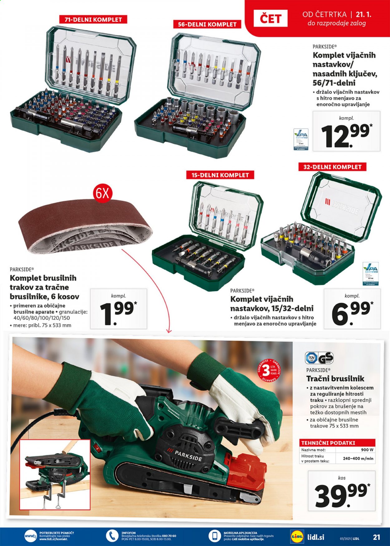 Lidl katalog - 21.1.2021 - 31.1.2021. Stran 21
