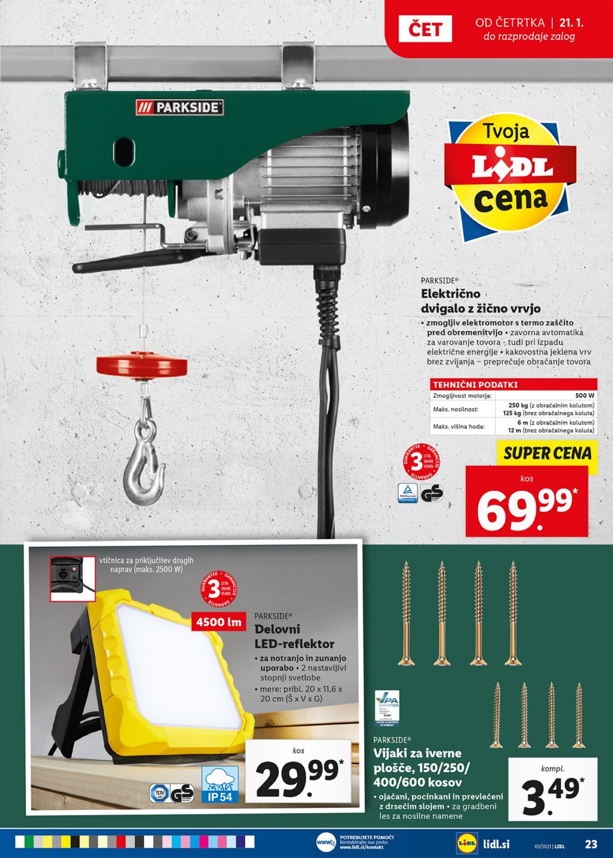 Lidl katalog - 21.1.2021 - 31.1.2021. Stran 23
