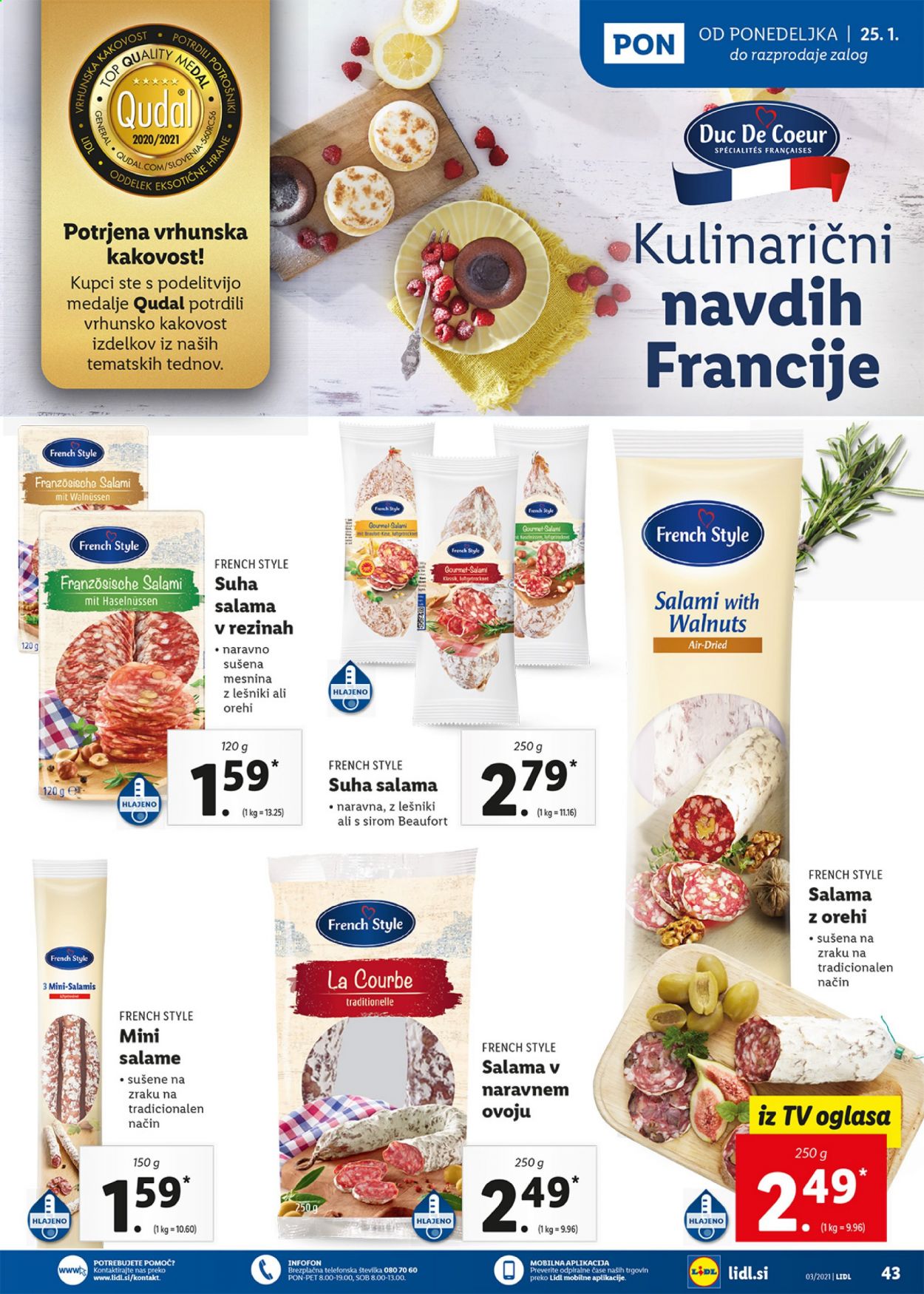 Lidl katalog - 21.1.2021 - 31.1.2021. Stran 43