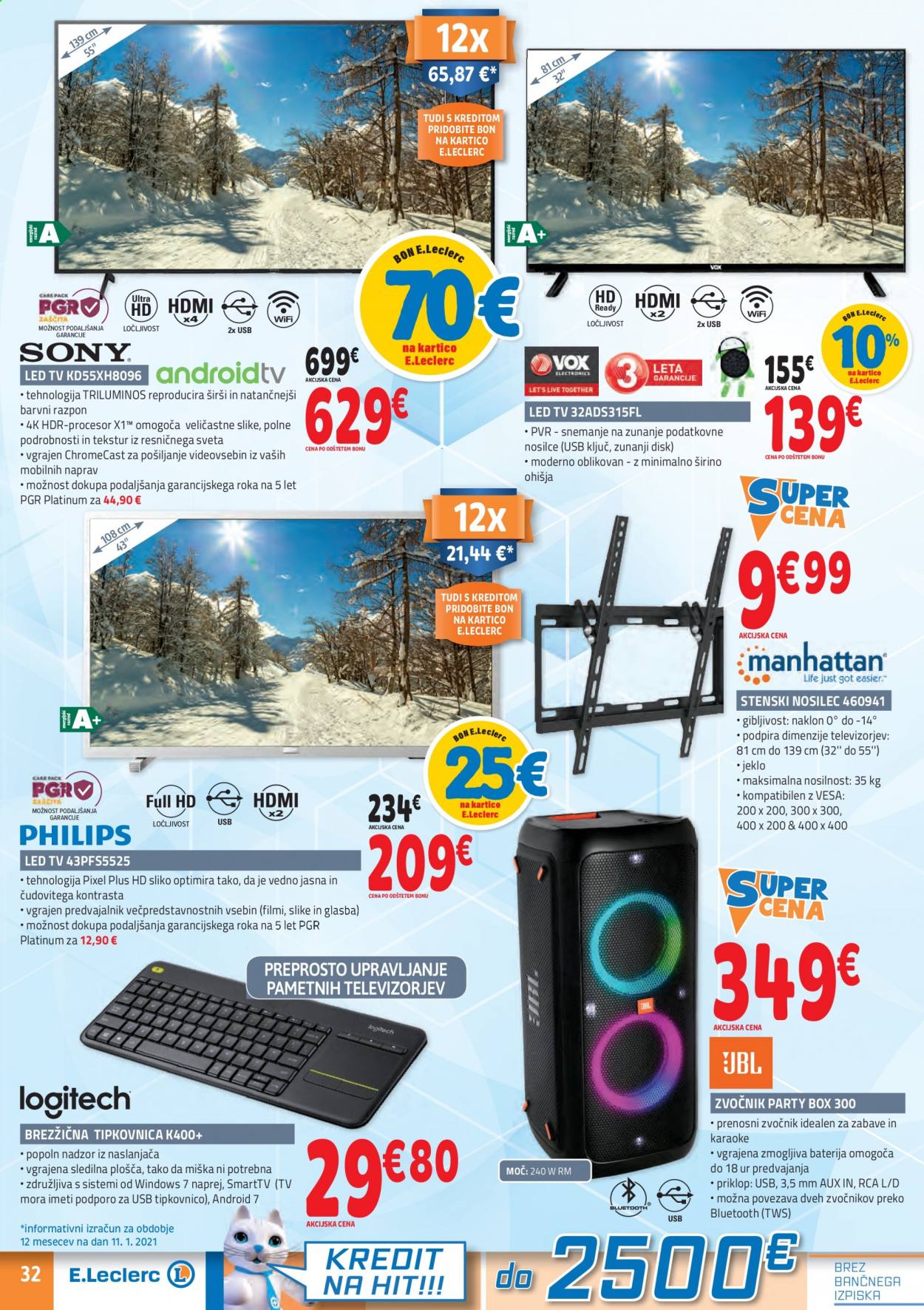 E.Leclerc katalog - 20.1.2021 - 30.1.2021. Stran 32