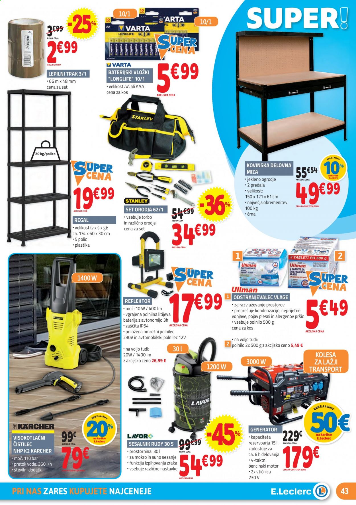 E.Leclerc katalog - 20.1.2021 - 30.1.2021. Stran 43