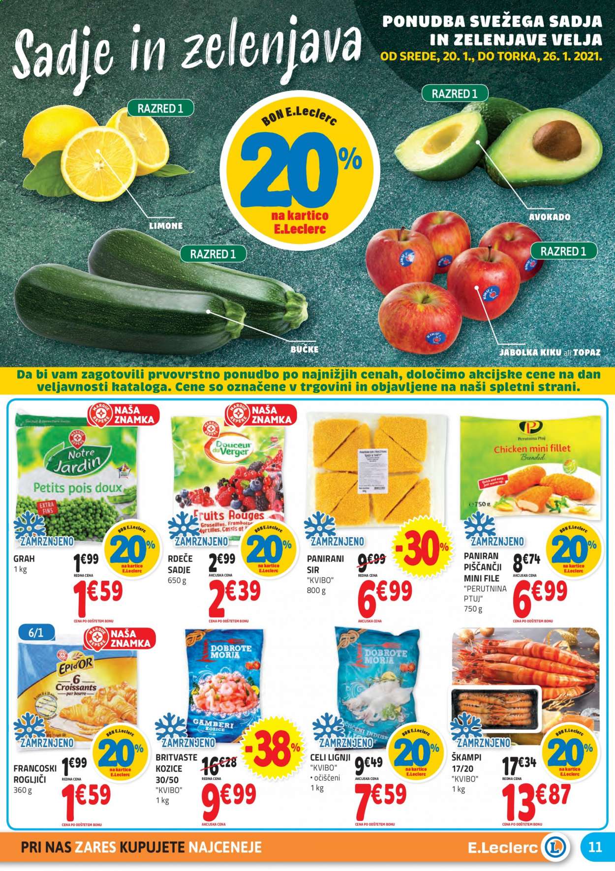 E.Leclerc katalog - 20.1.2021 - 30.1.2021. Stran 11