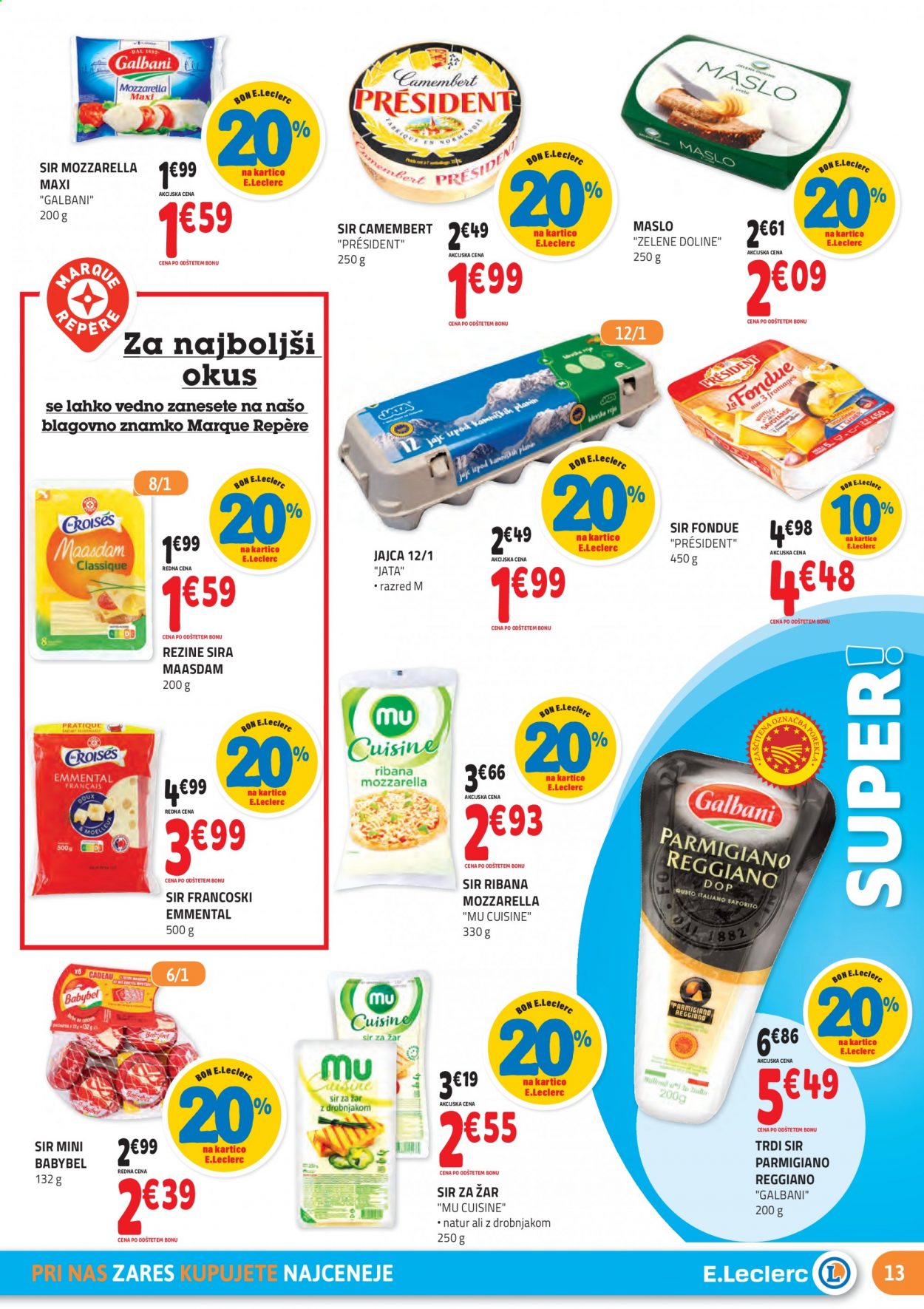 E.Leclerc katalog - 20.1.2021 - 30.1.2021. Stran 13