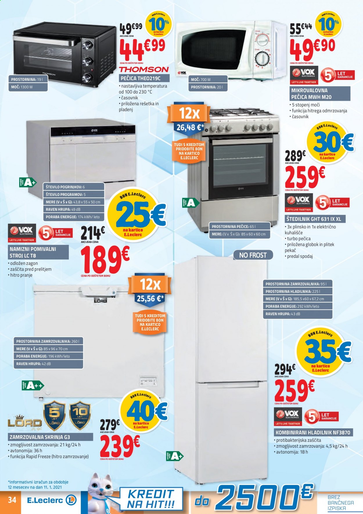 E.Leclerc katalog - 20.1.2021 - 30.1.2021. Stran 34