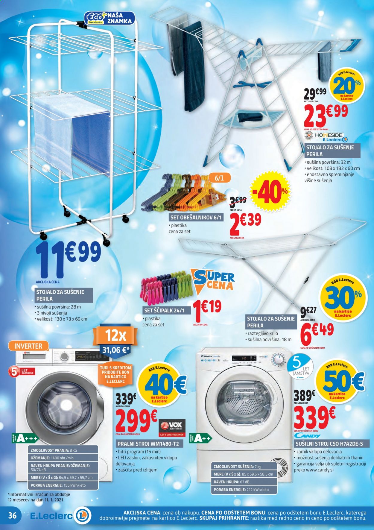 E.Leclerc katalog - 20.1.2021 - 30.1.2021. Stran 36