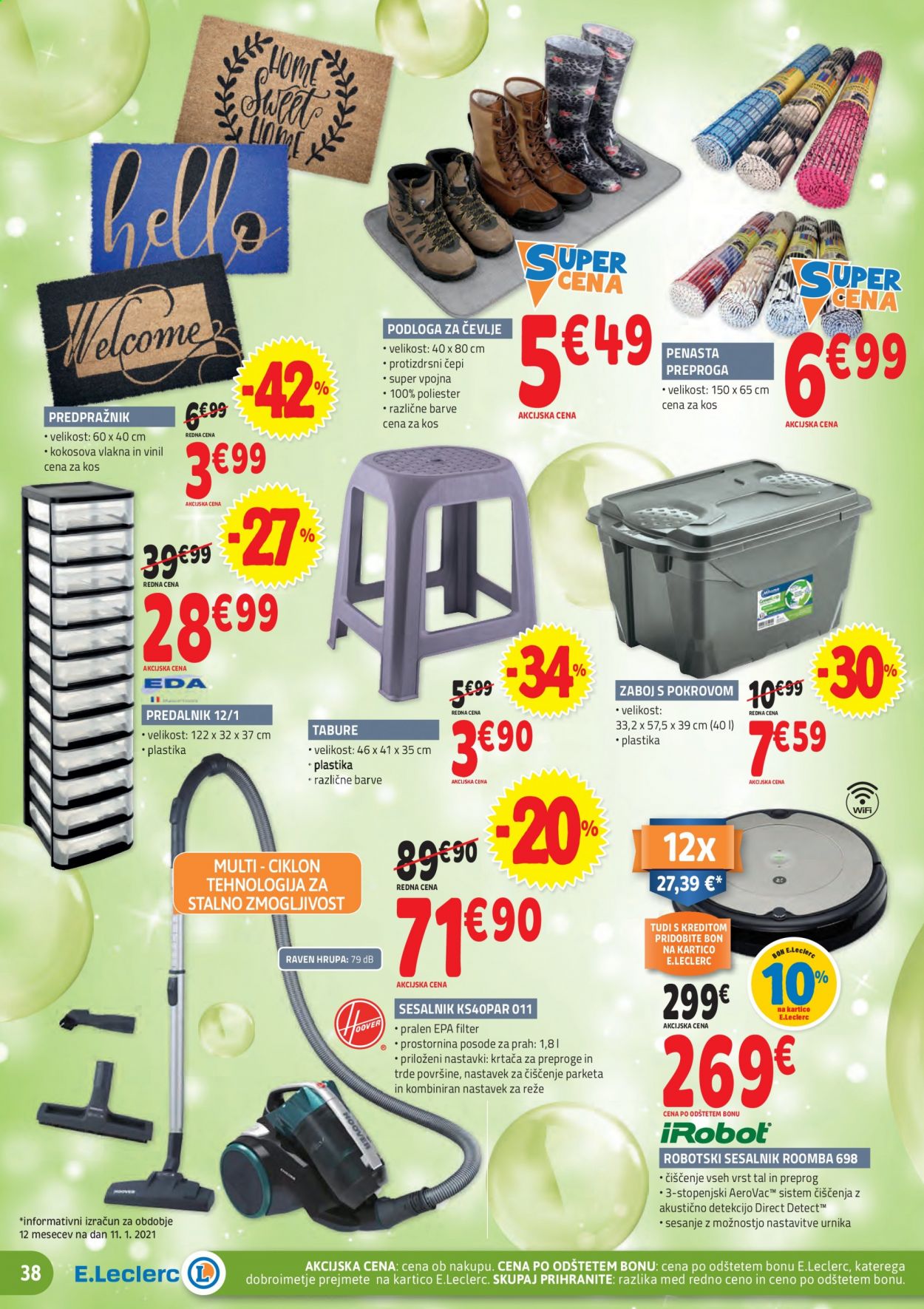 E.Leclerc katalog - 20.1.2021 - 30.1.2021. Stran 38