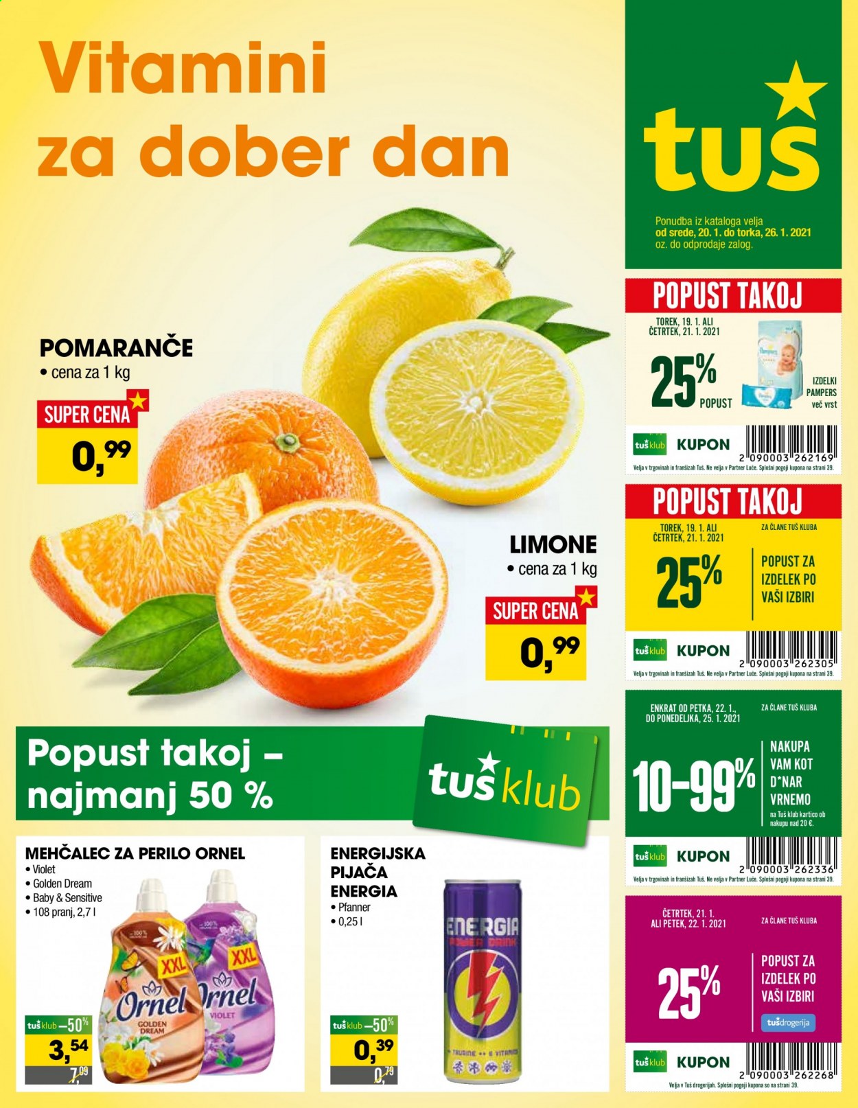 Tuš katalog - 20.1.2021 - 26.1.2021. Stran 1