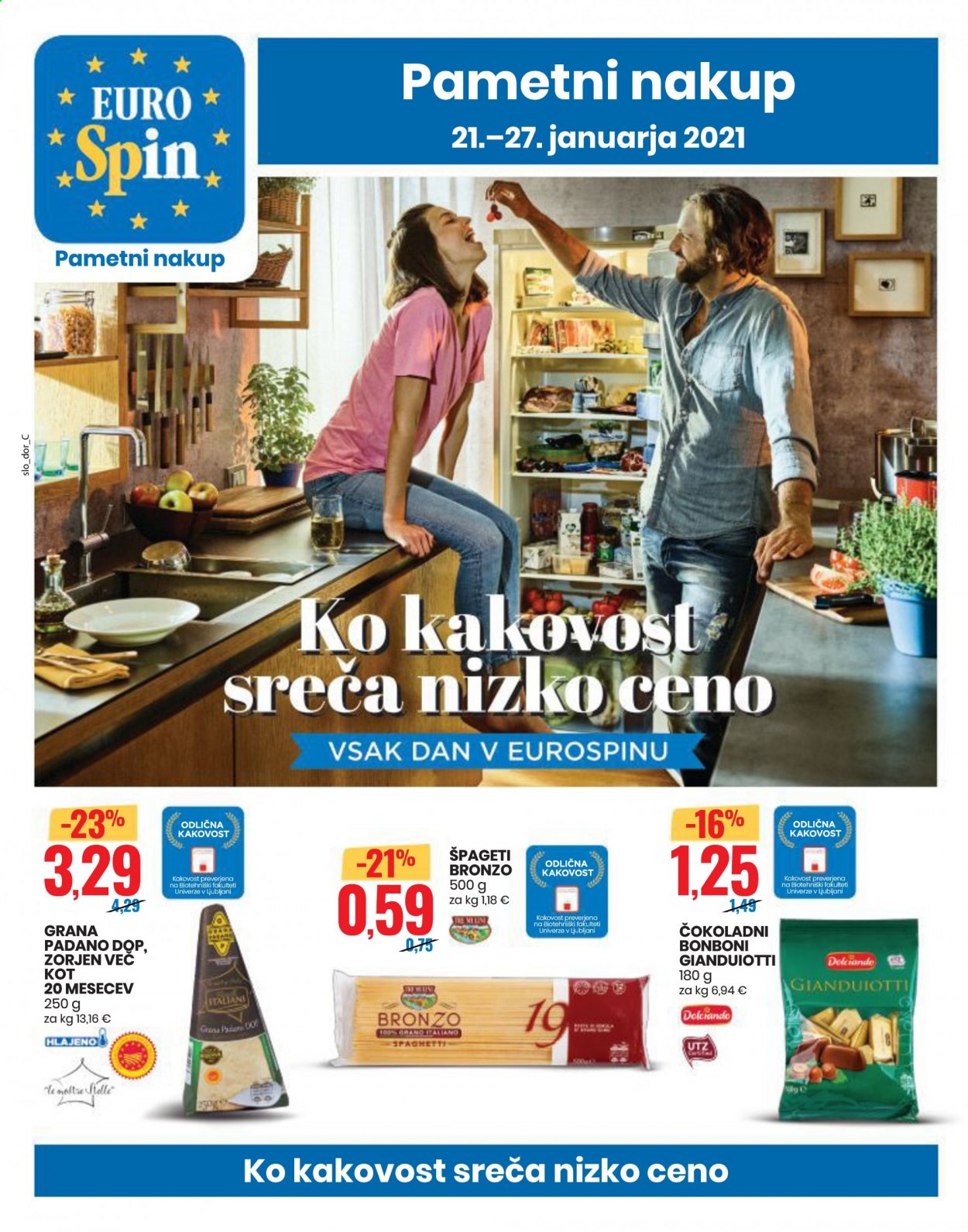 EuroSpin katalog - 21.1.2021 - 27.1.2021. Stran 1
