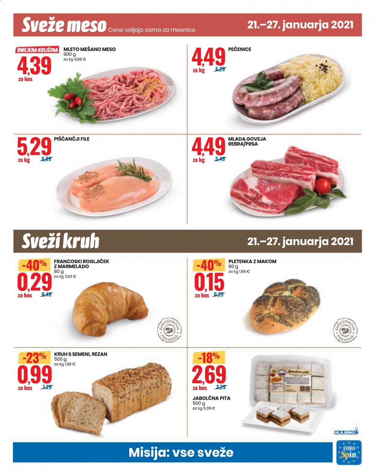 EuroSpin katalog - 21.1.2021 - 27.1.2021. Stran 9