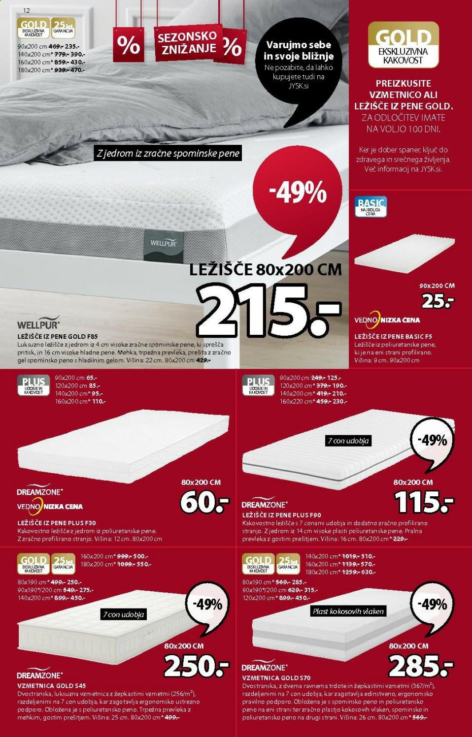 JYSK katalog - 21.1.2021 - 3.2.2021. Stran 12