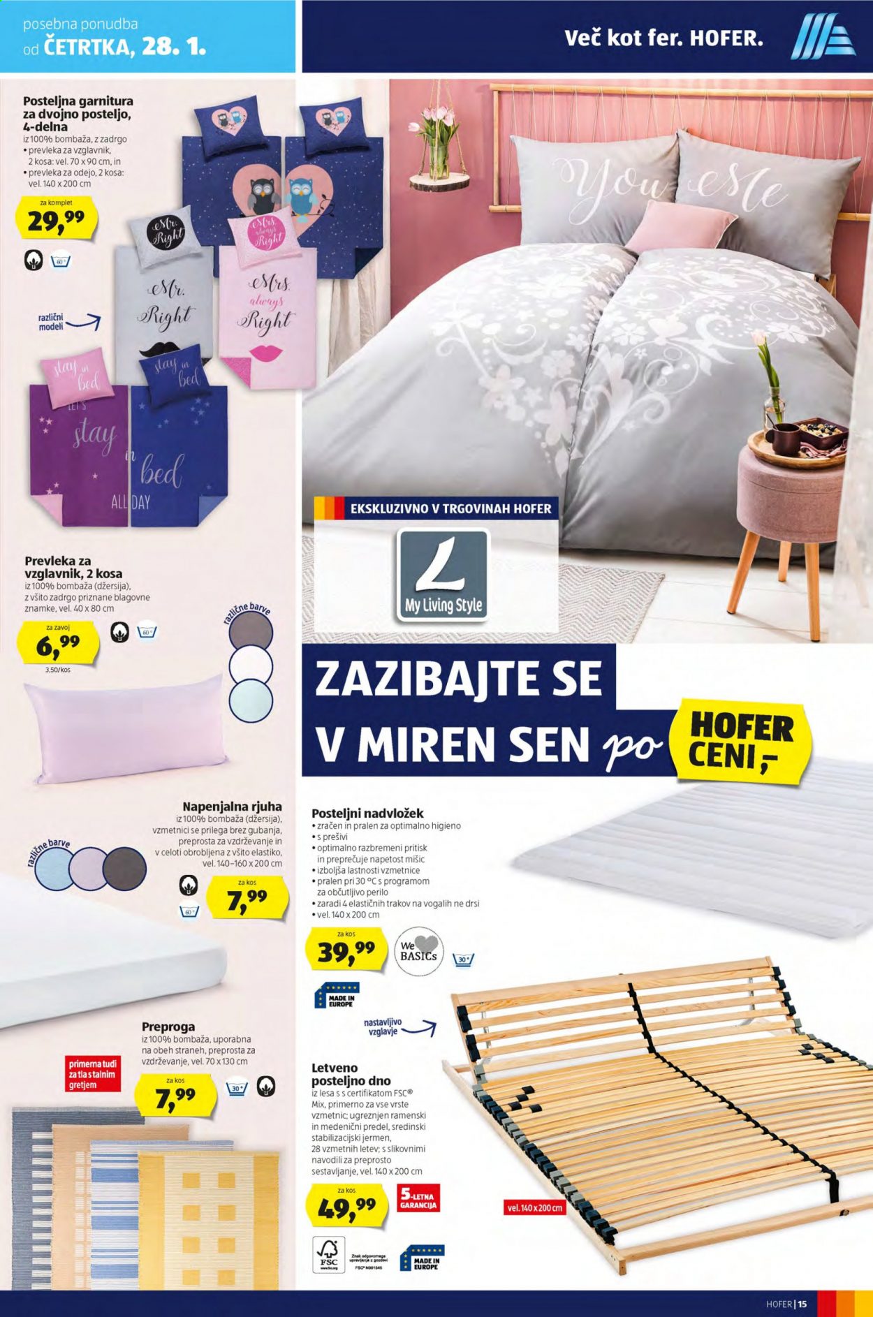 Hofer katalog - 22.1.2021 - 30.1.2021. Stran 15