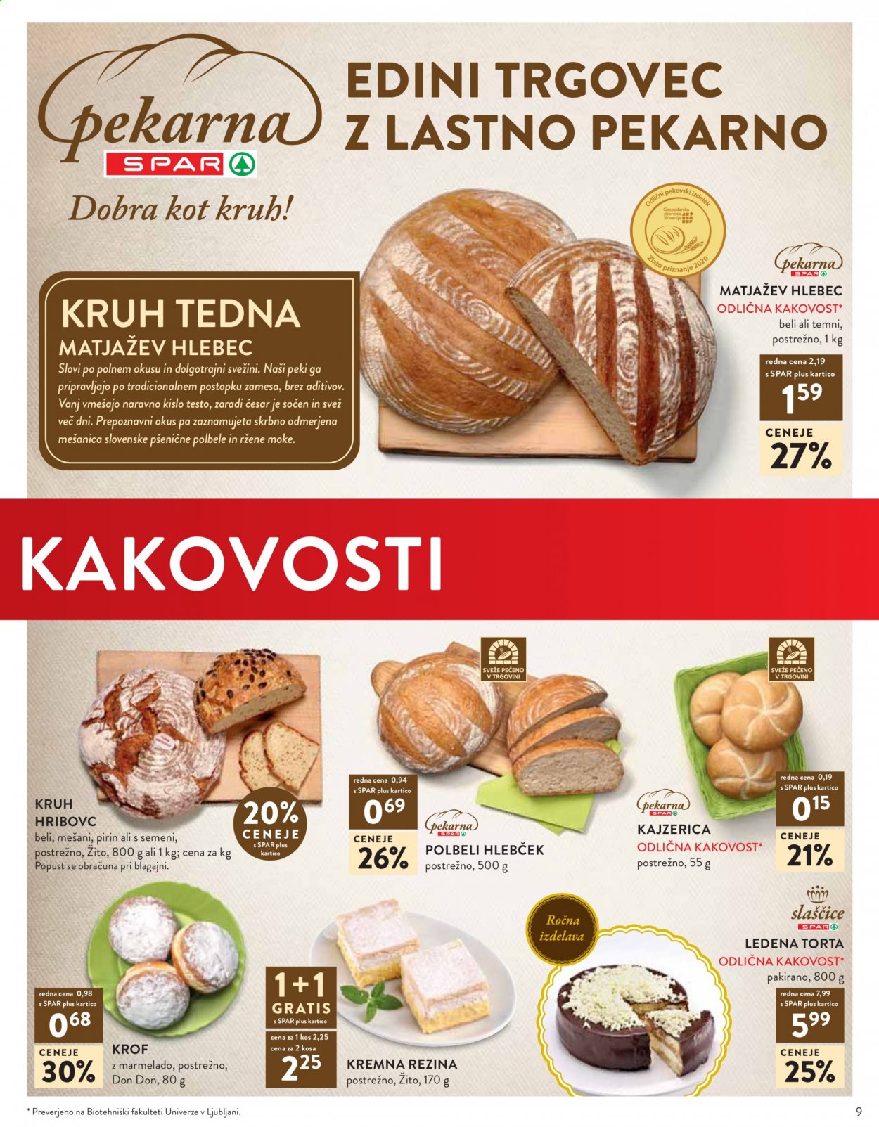 SPAR katalog - 27.1.2021 - 9.2.2021. Stran 9