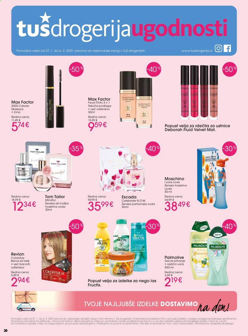 Tuš Drogeria katalog - 27.1.2021 - 6.2.2021. Stran 1