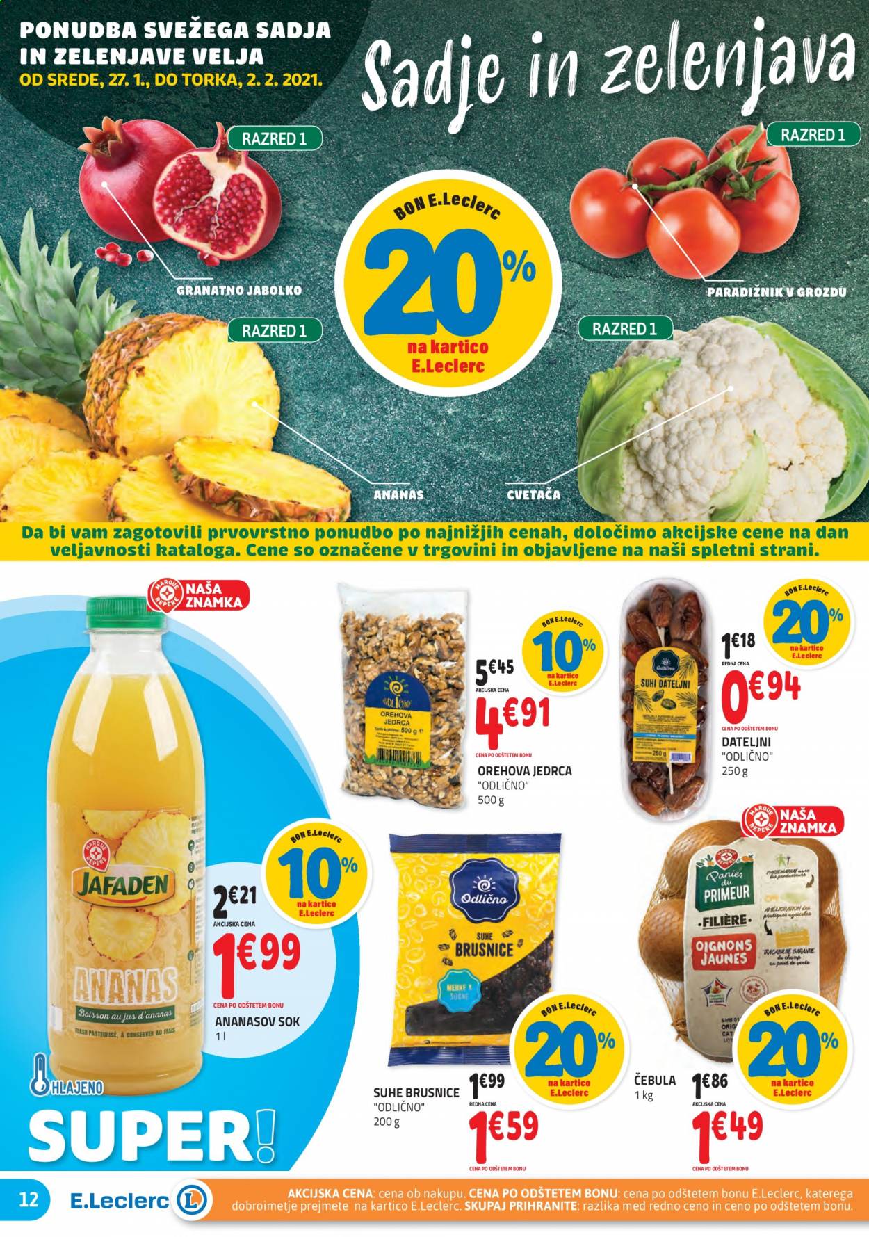 E.Leclerc katalog - 27.1.2021 - 6.2.2021. Stran 12