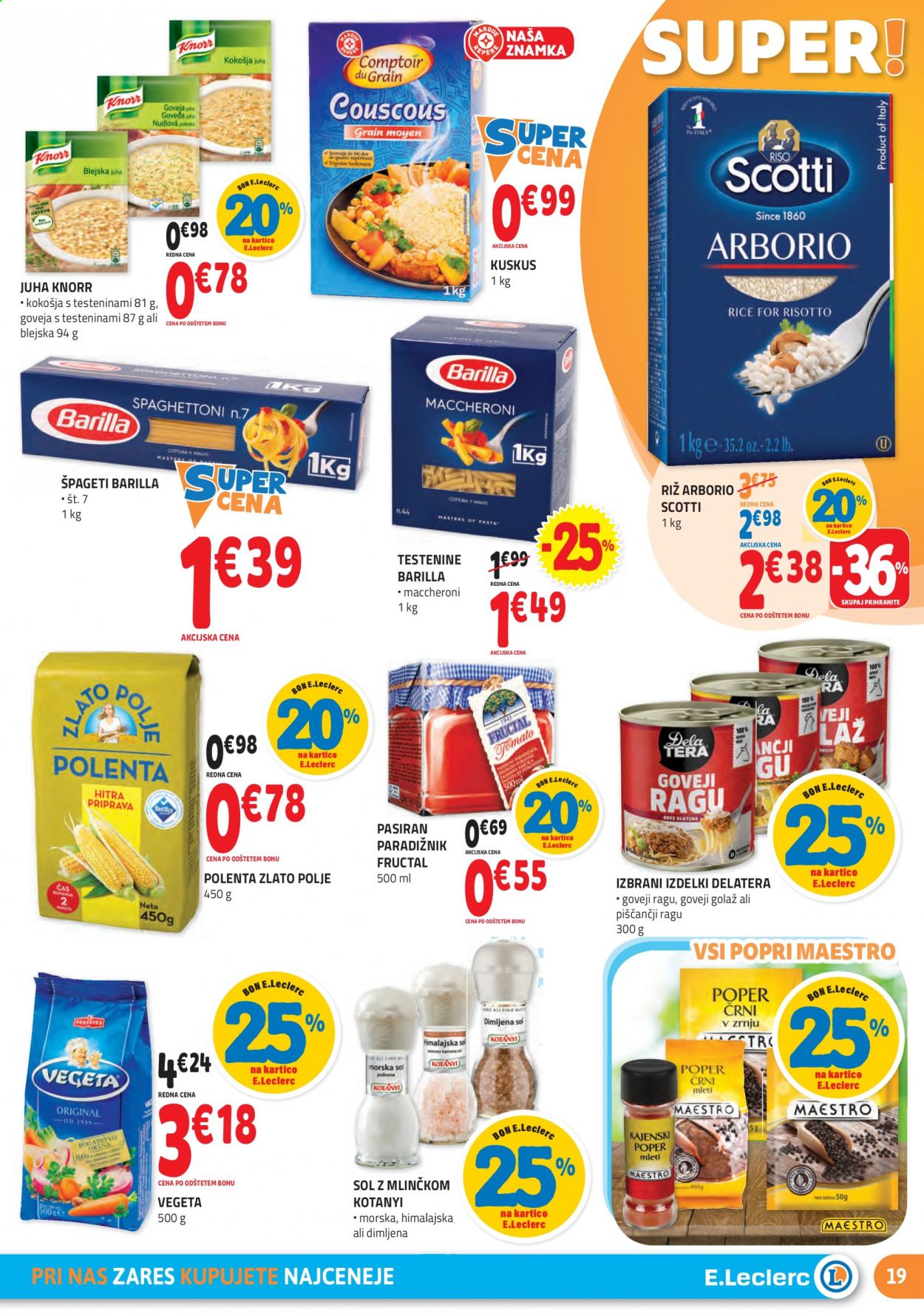 E.Leclerc katalog - 27.1.2021 - 6.2.2021. Stran 19