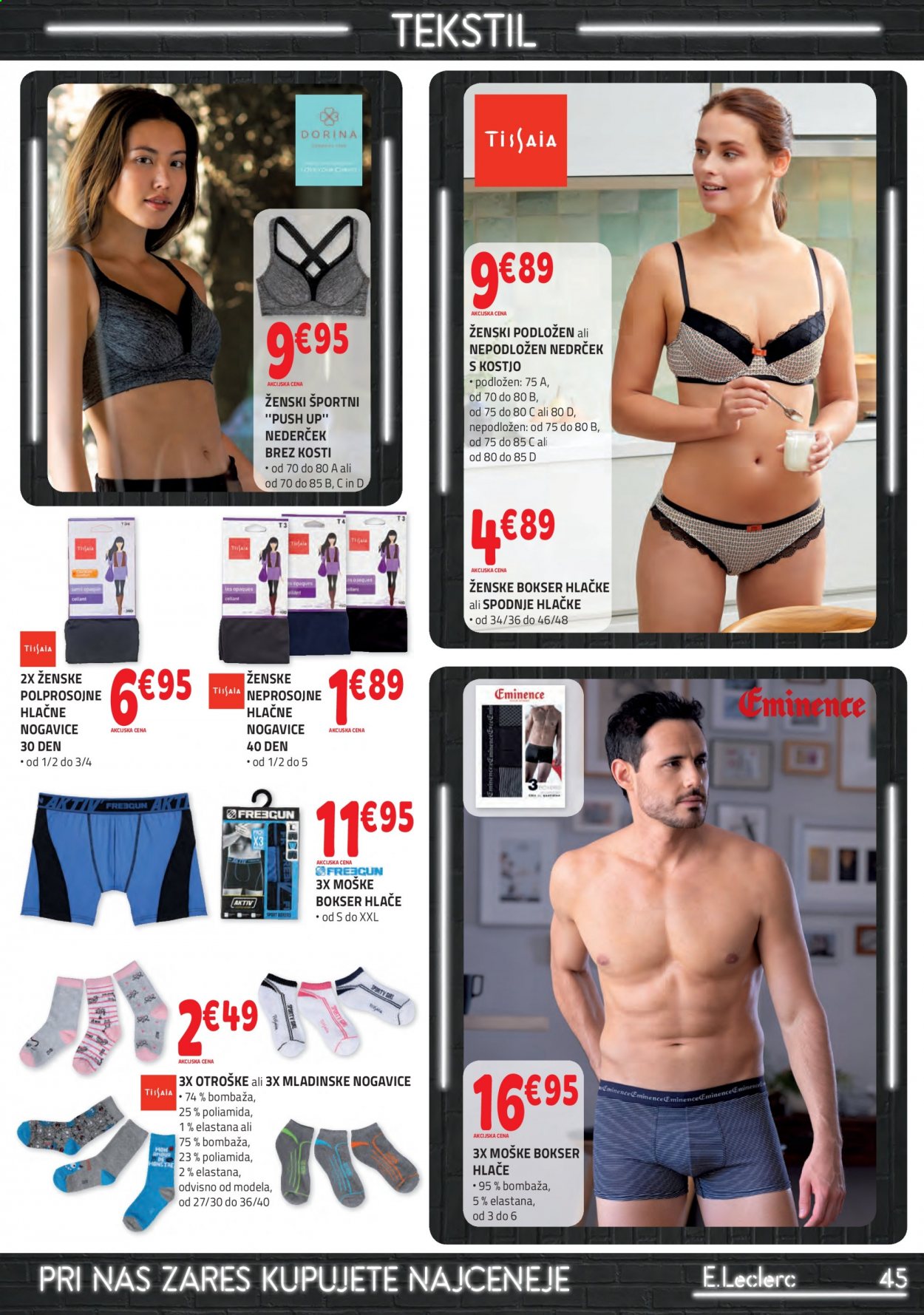 E.Leclerc katalog - 27.1.2021 - 6.2.2021. Stran 45