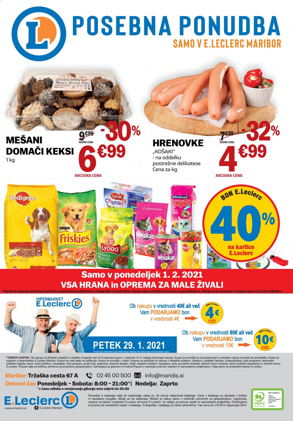 E.Leclerc katalog - 27.1.2021 - 6.2.2021. Stran 48