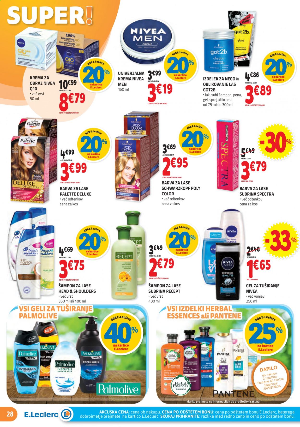 E.Leclerc katalog - 27.1.2021 - 6.2.2021. Stran 28