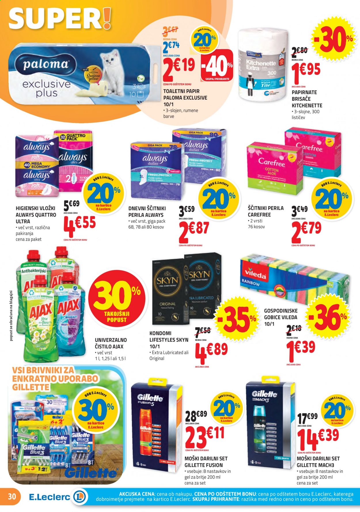 E.Leclerc katalog - 27.1.2021 - 6.2.2021. Stran 30