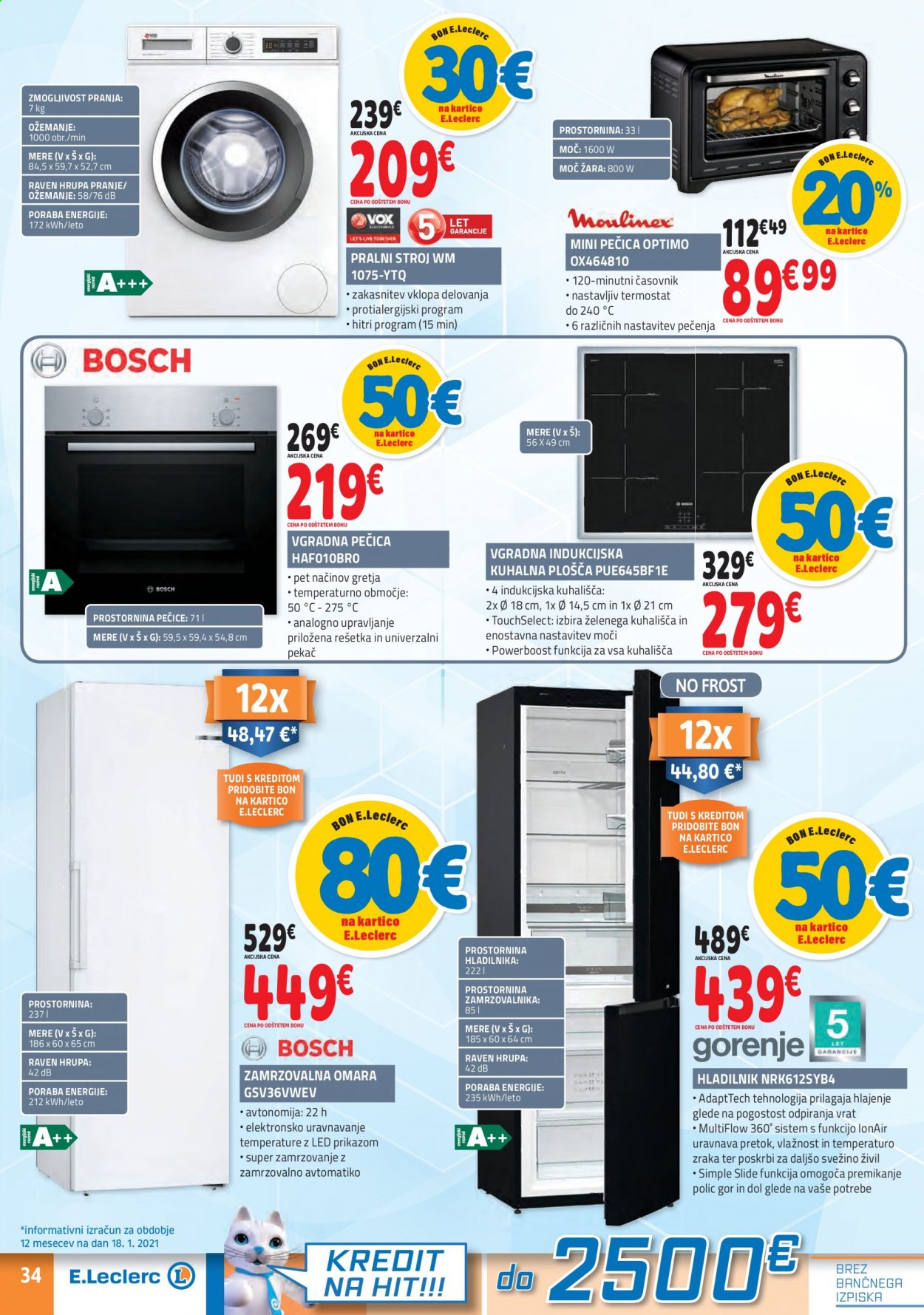 E.Leclerc katalog - 27.1.2021 - 6.2.2021. Stran 34