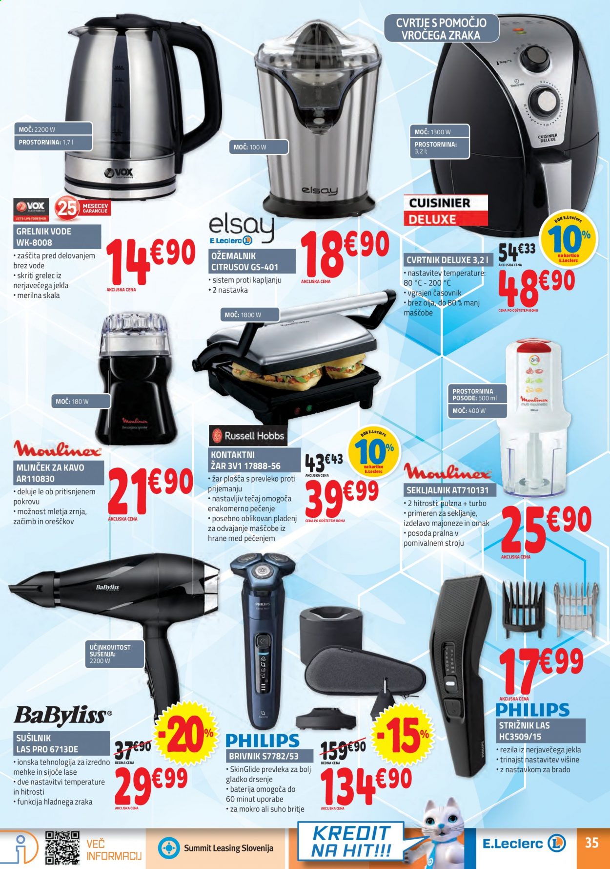 E.Leclerc katalog - 27.1.2021 - 6.2.2021. Stran 35