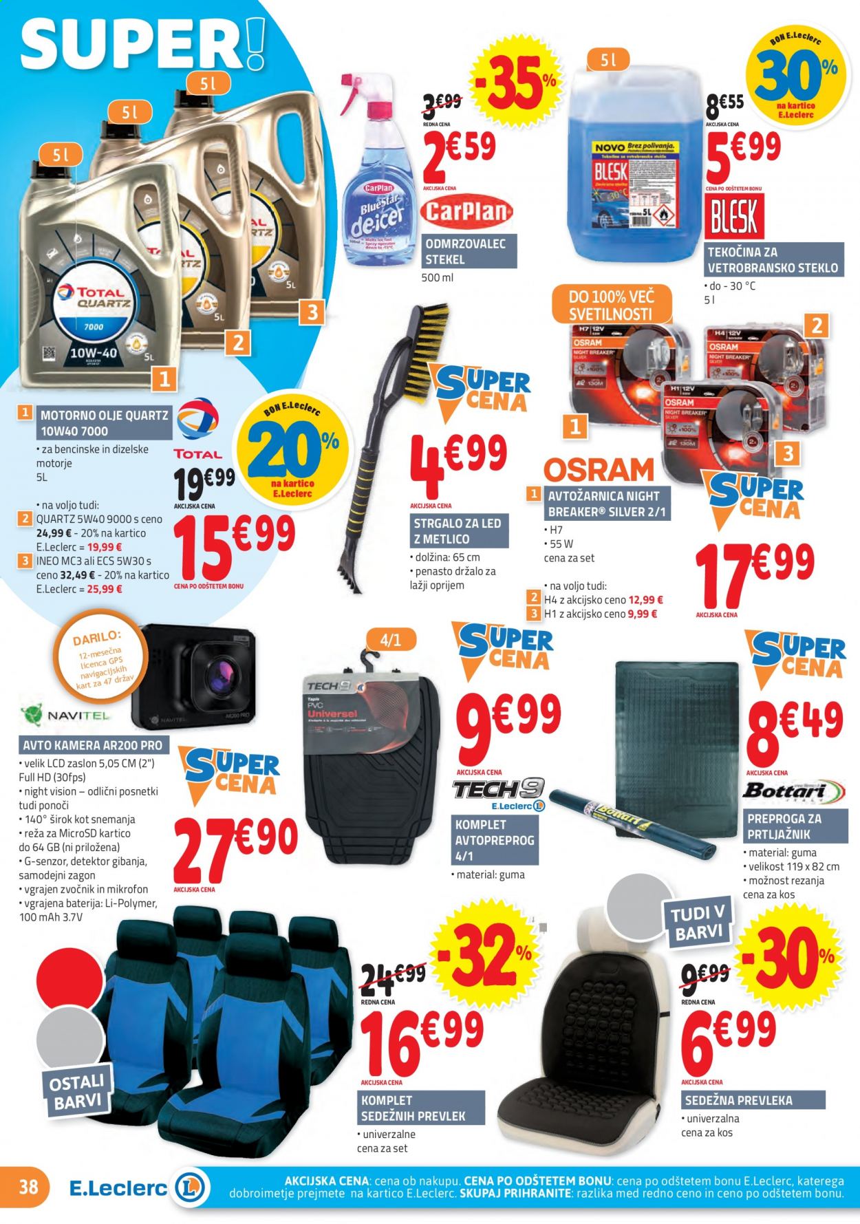 E.Leclerc katalog - 27.1.2021 - 6.2.2021. Stran 38