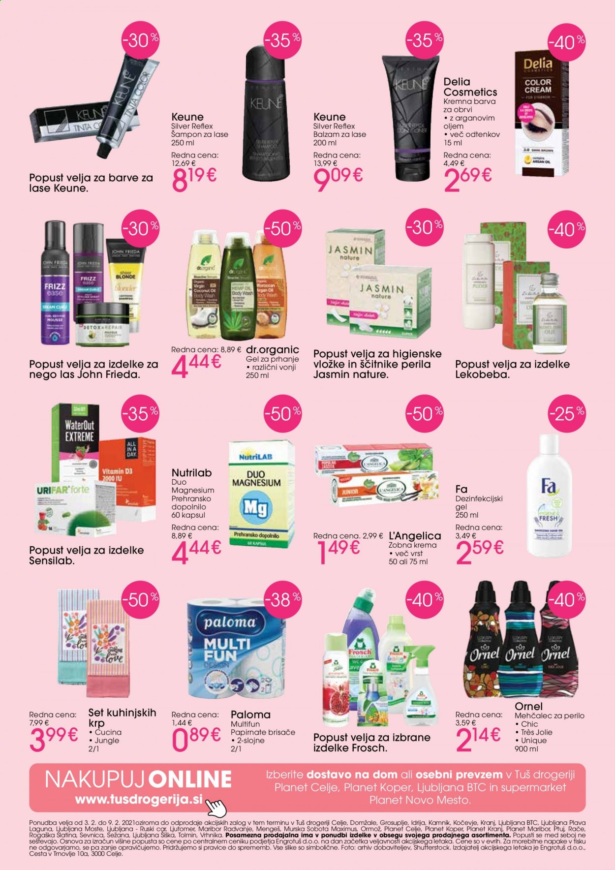 Tuš Drogeria katalog - 3.2.2021 - 9.2.2021. Stran 2
