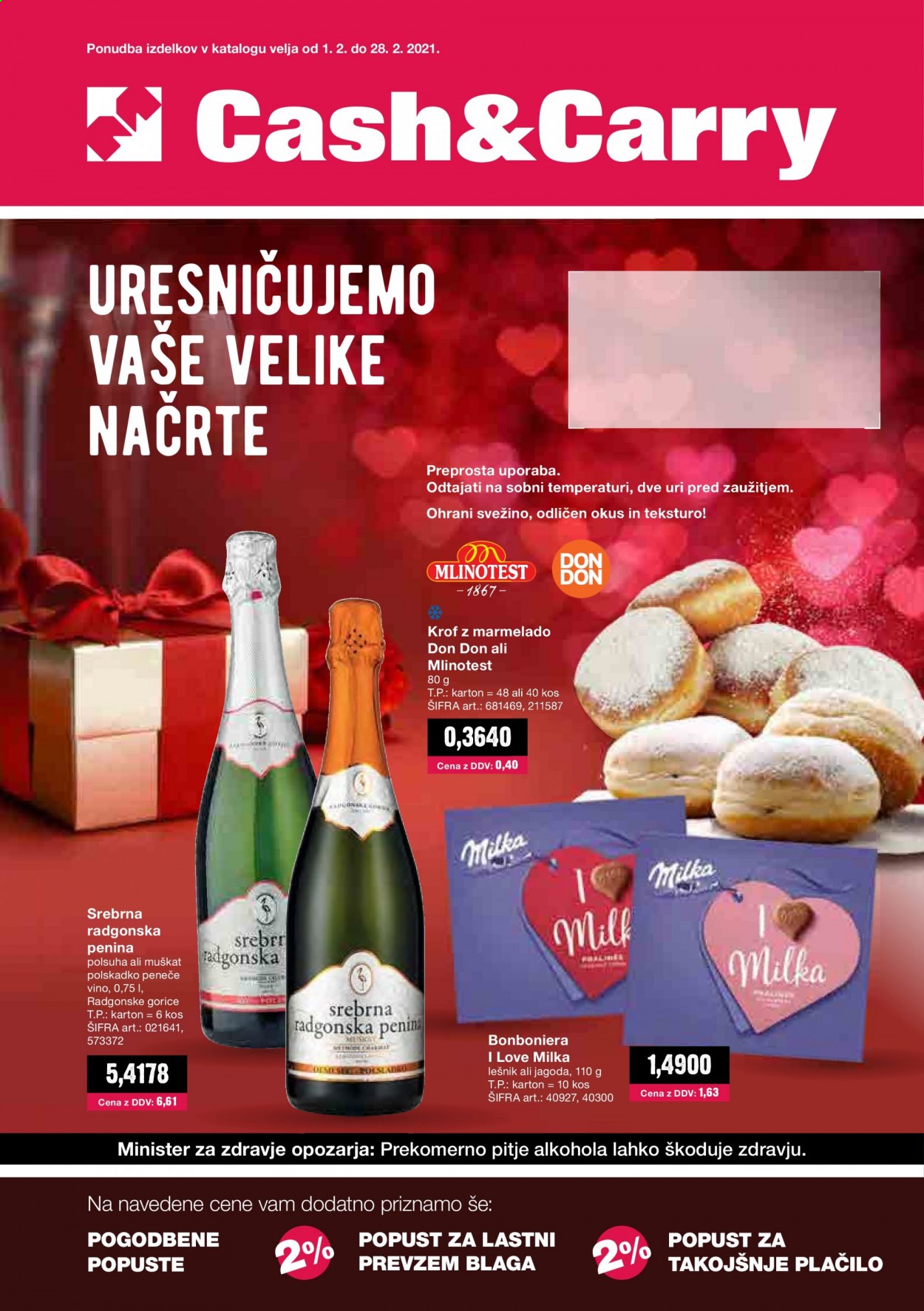 Mercator Cash & Carry katalog - 1.2.2021 - 28.2.2021. Stran 1