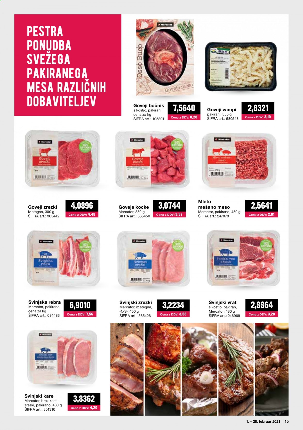Mercator Cash & Carry katalog - 1.2.2021 - 28.2.2021. Stran 15