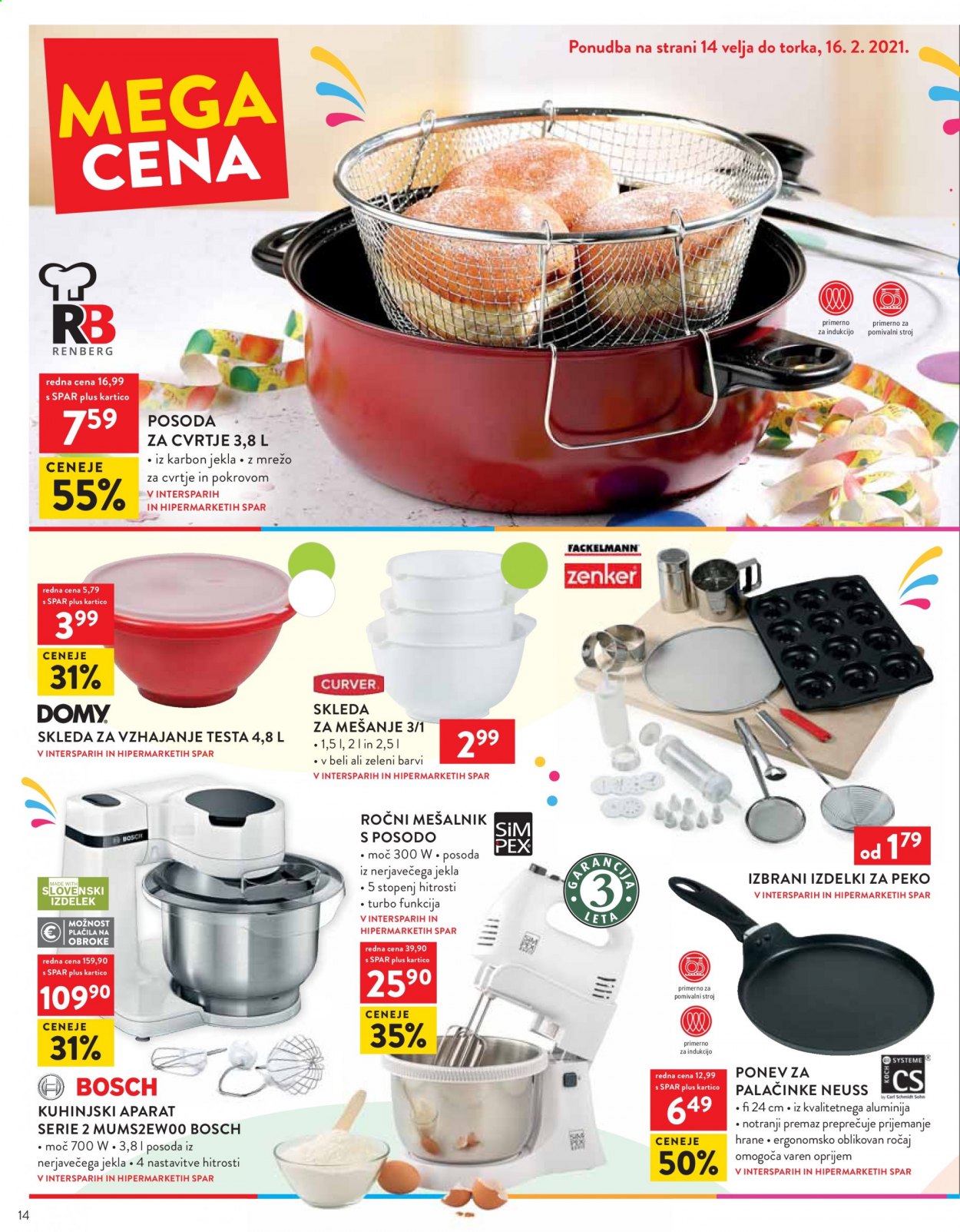 SPAR katalog - 3.2.2021 - 16.2.2021. Stran 14