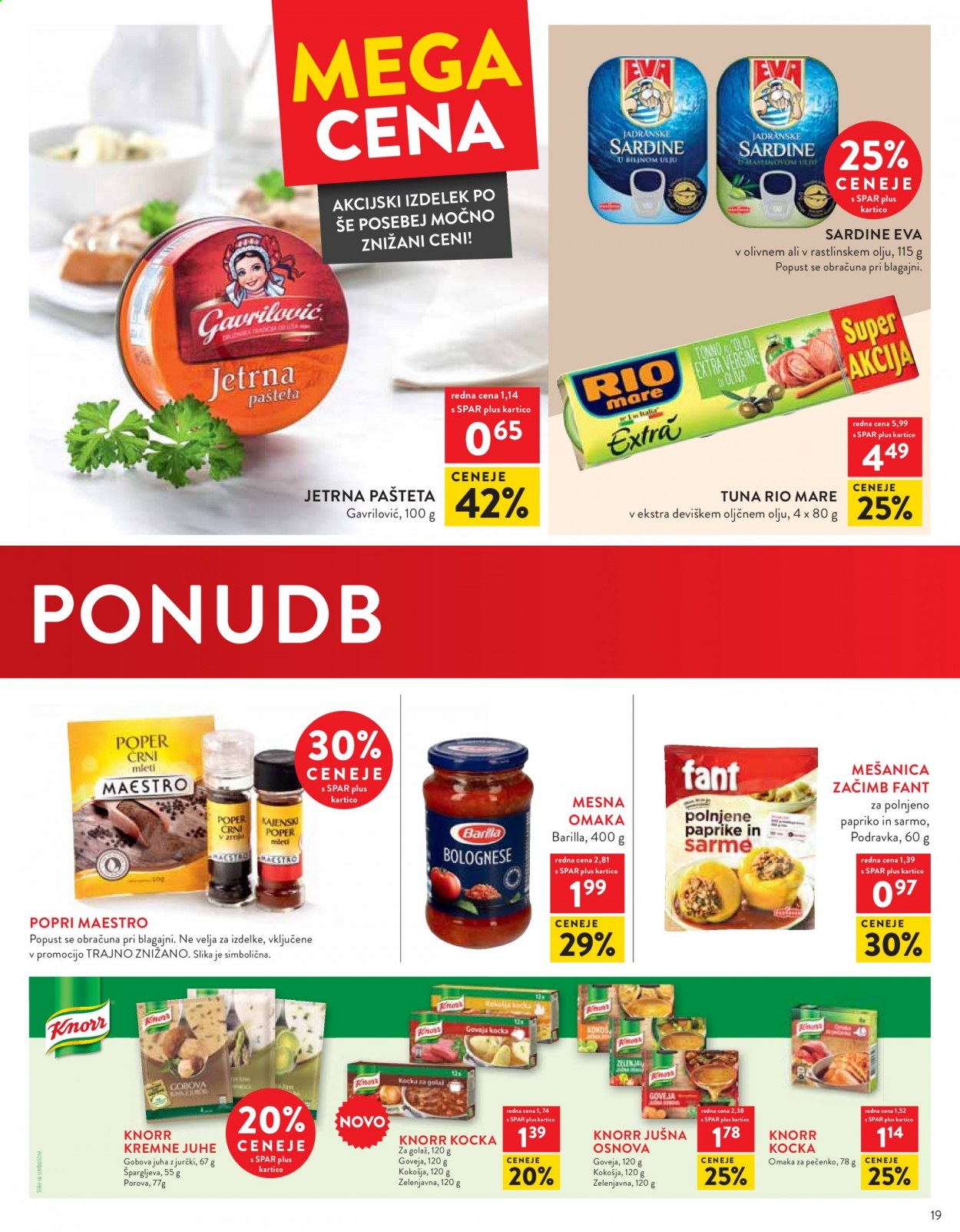 SPAR katalog - 3.2.2021 - 16.2.2021. Stran 19