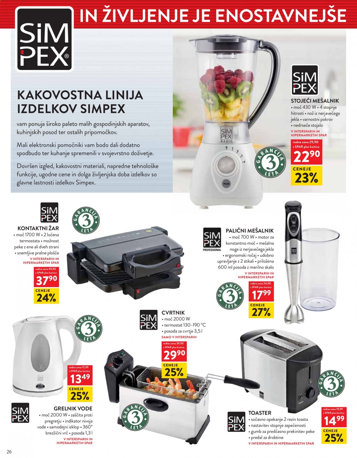 SPAR katalog - 3.2.2021 - 16.2.2021. Stran 26