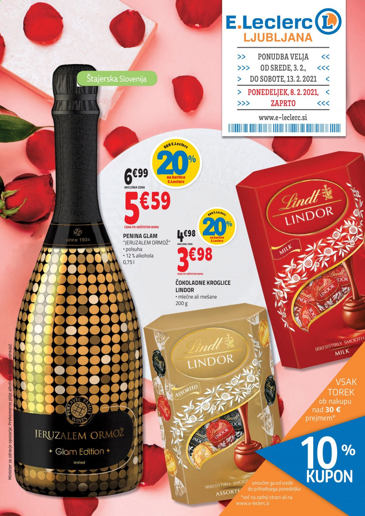 E.Leclerc katalog - 3.2.2021 - 13.2.2021. Stran 1