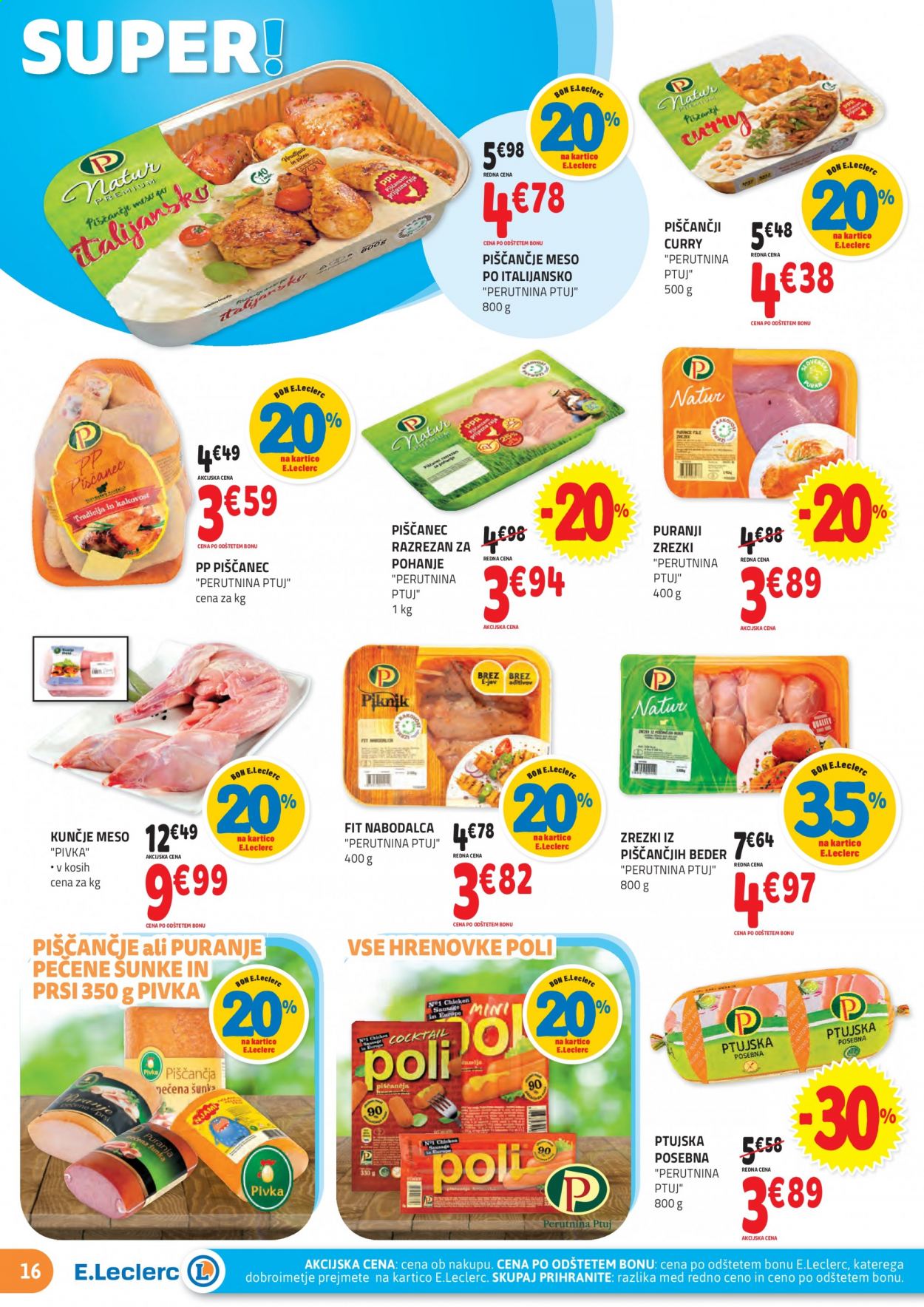 E.Leclerc katalog - 3.2.2021 - 13.2.2021. Stran 16