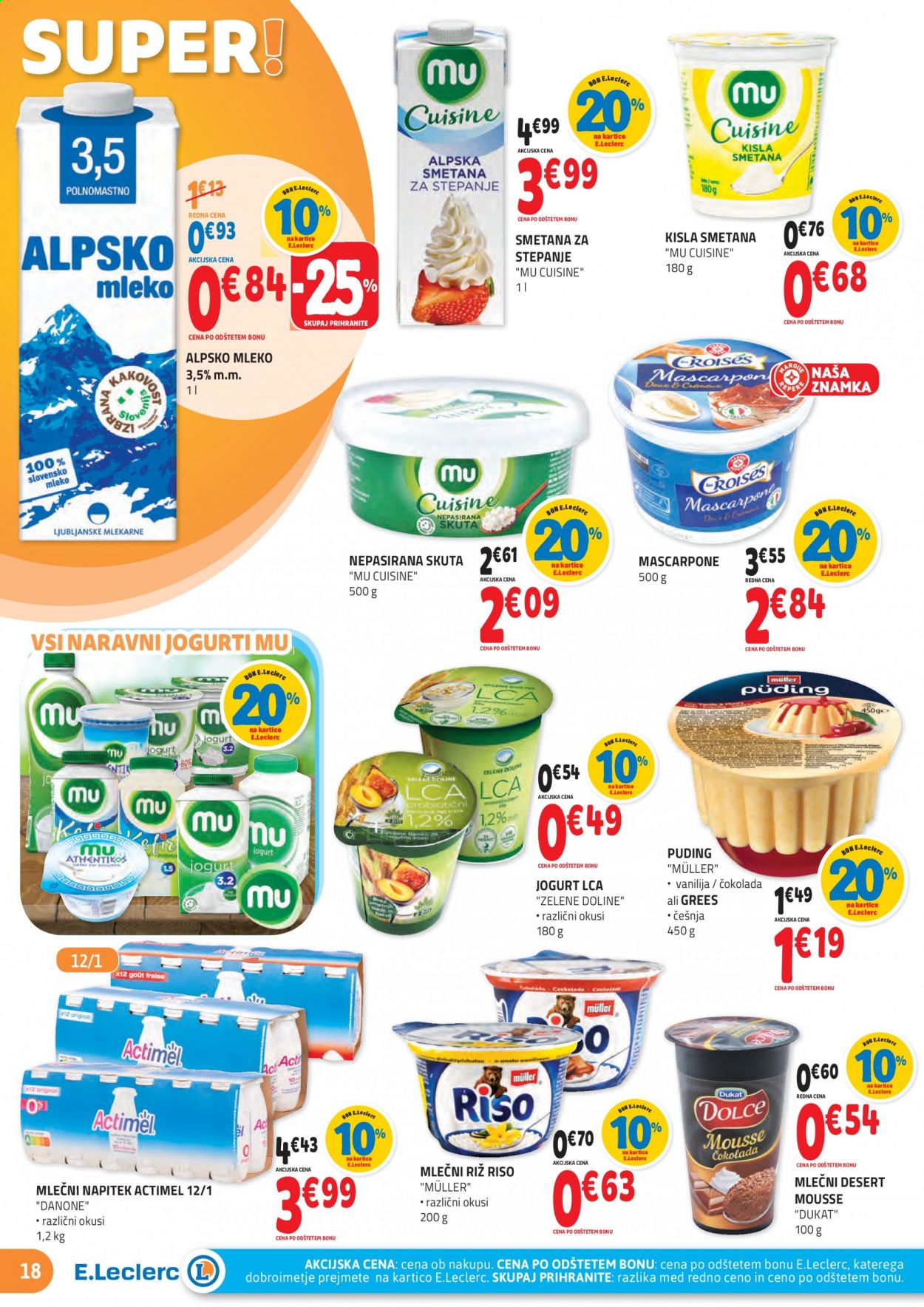 E.Leclerc katalog - 3.2.2021 - 13.2.2021. Stran 18