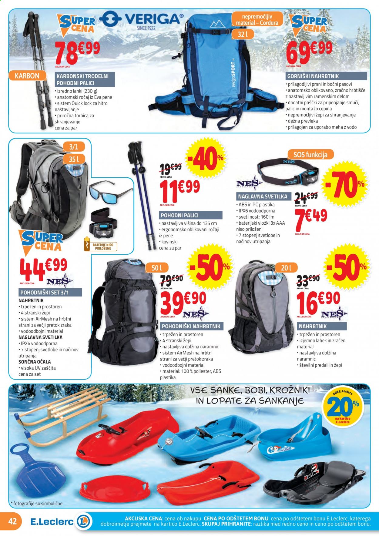 E.Leclerc katalog - 3.2.2021 - 13.2.2021. Stran 42