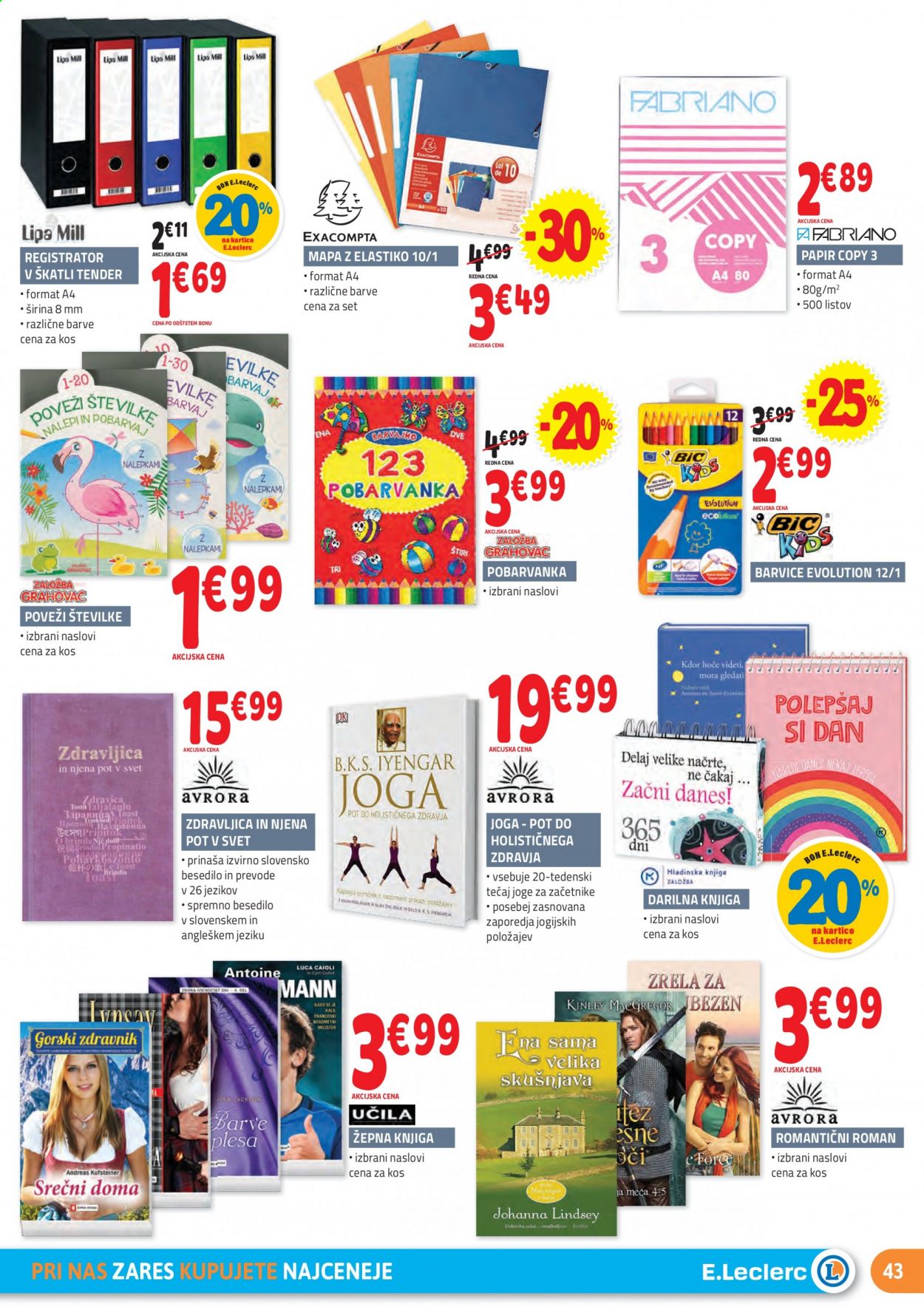 E.Leclerc katalog - 3.2.2021 - 13.2.2021. Stran 43