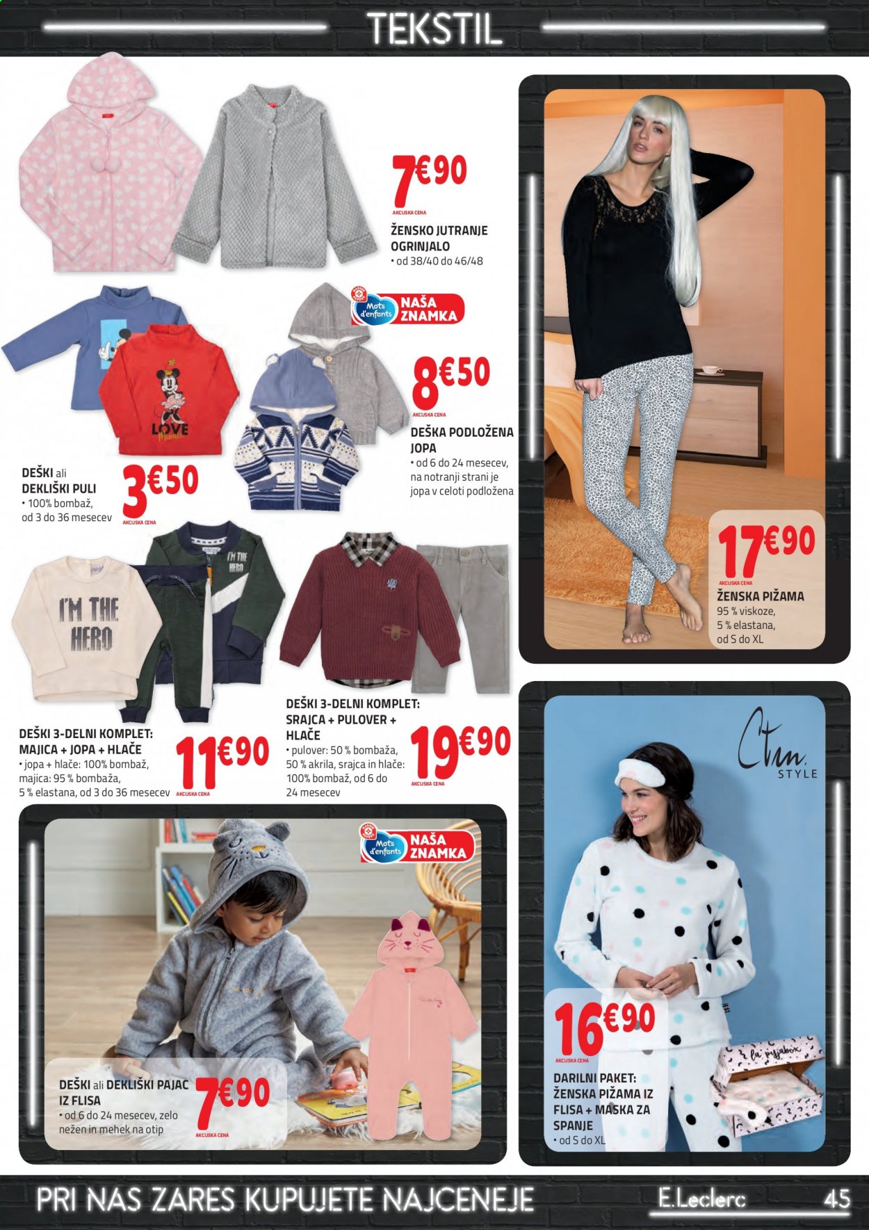 E.Leclerc katalog - 3.2.2021 - 13.2.2021. Stran 45