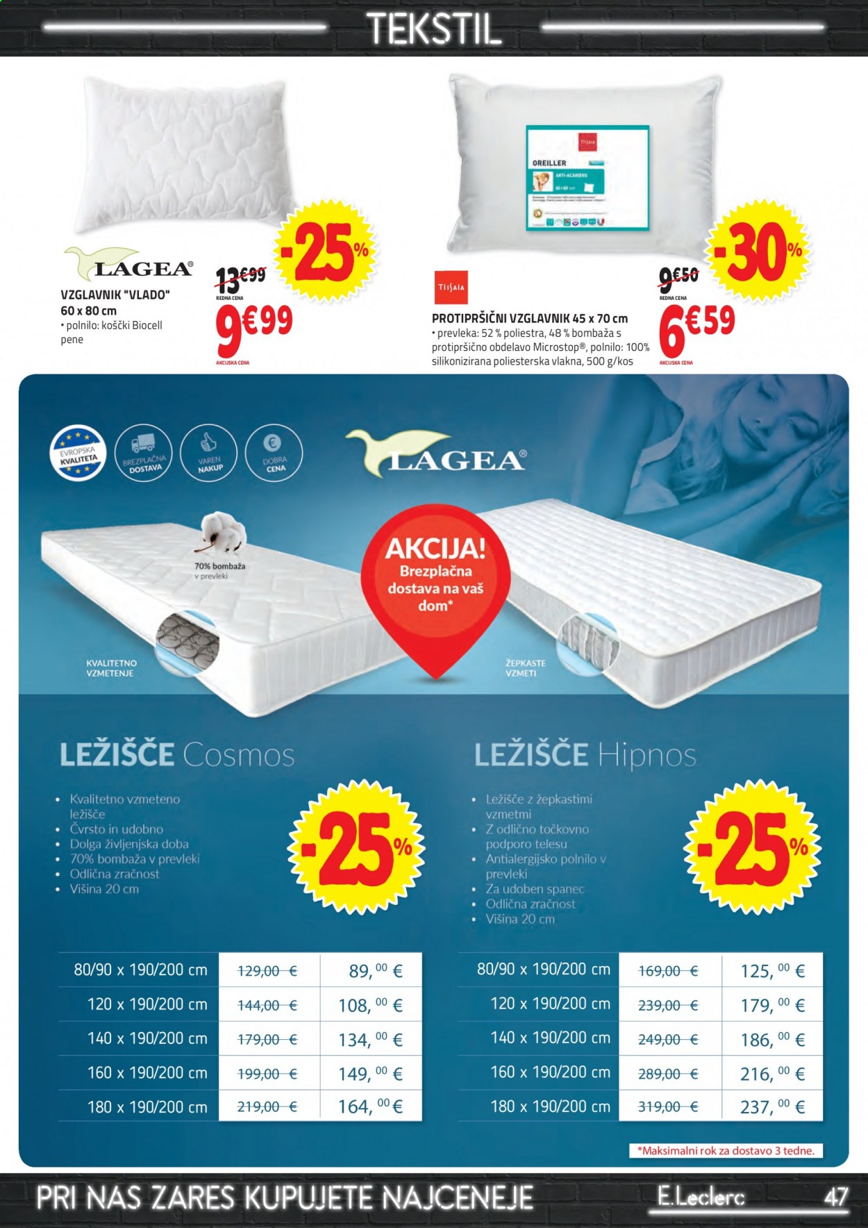 E.Leclerc katalog - 3.2.2021 - 13.2.2021. Stran 47
