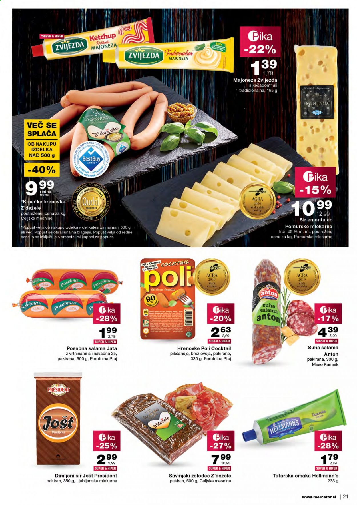 Mercator katalog - 4.2.2021 - 10.2.2021. Stran 21